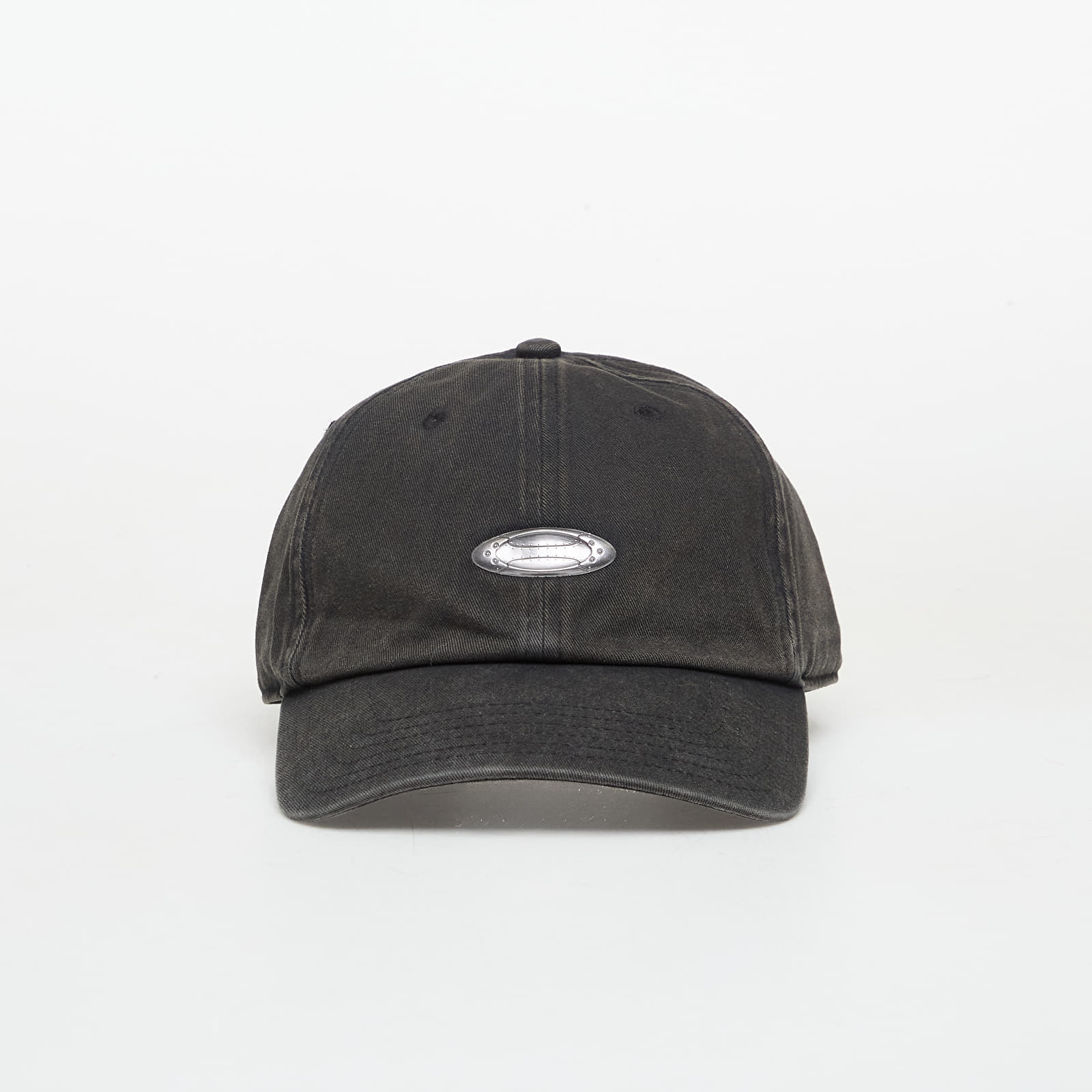 Vyriškos kepurės Oakley Heritage Metal Ellipse Dad Hat Pitch Black