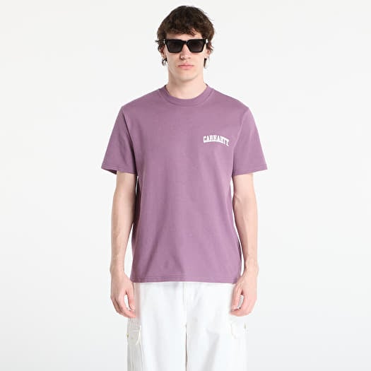 Carhartt WIP S/S University Script T-Shirt UNISEX Phlox/ White