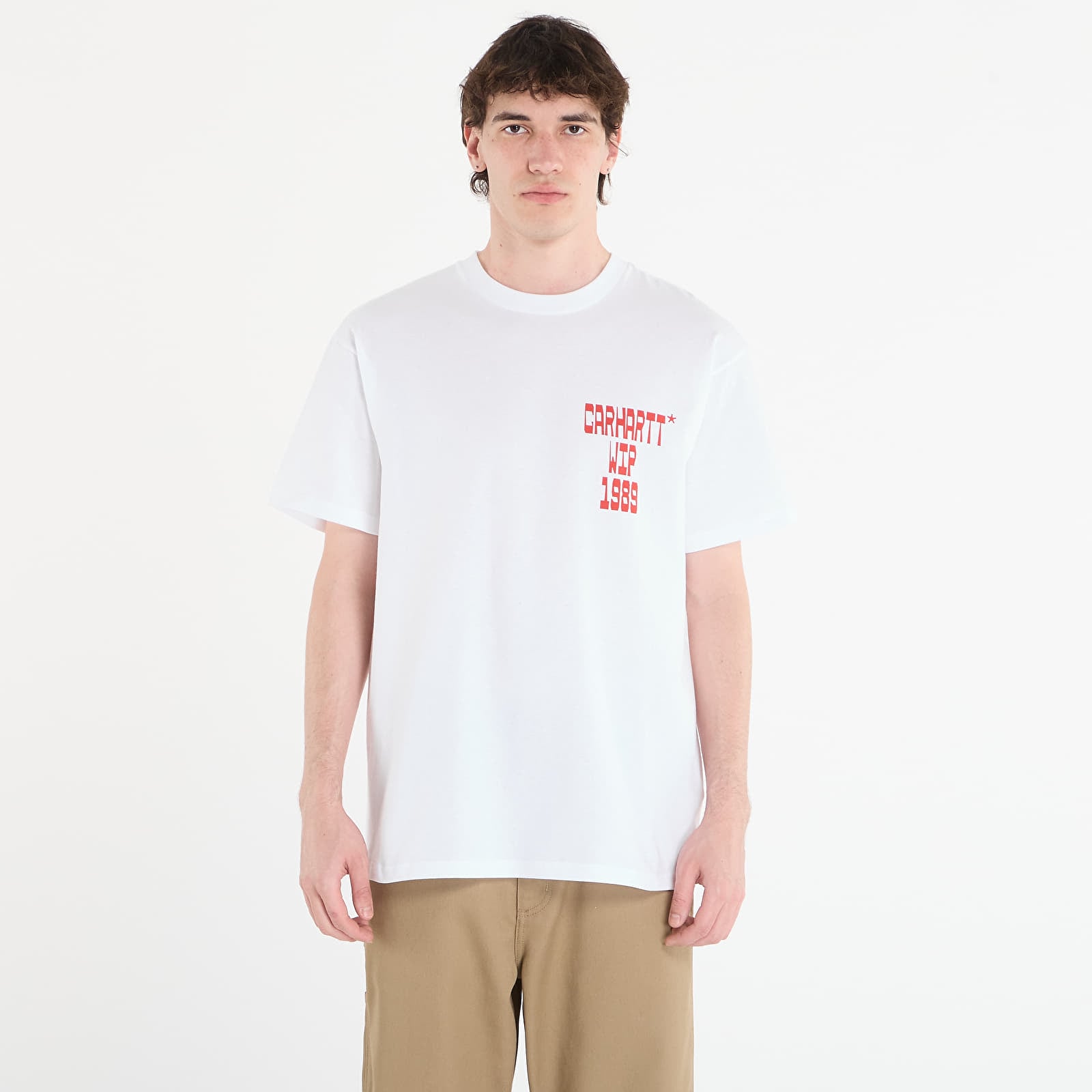 T-shirts  Carhartt WIP S/S Blocks T-Shirt UNISEX White