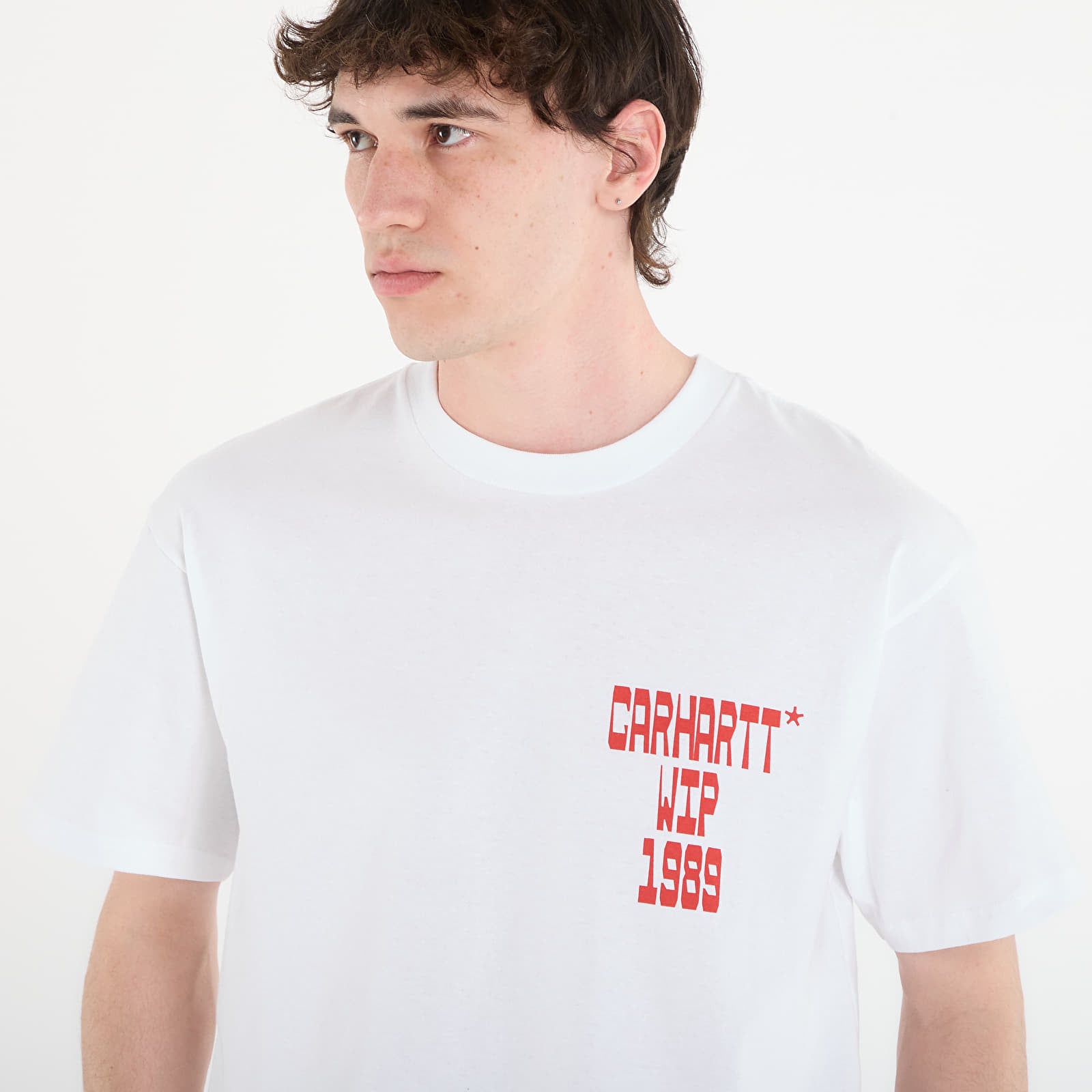 T-shirts  Carhartt WIP S/S Blocks T-Shirt UNISEX White