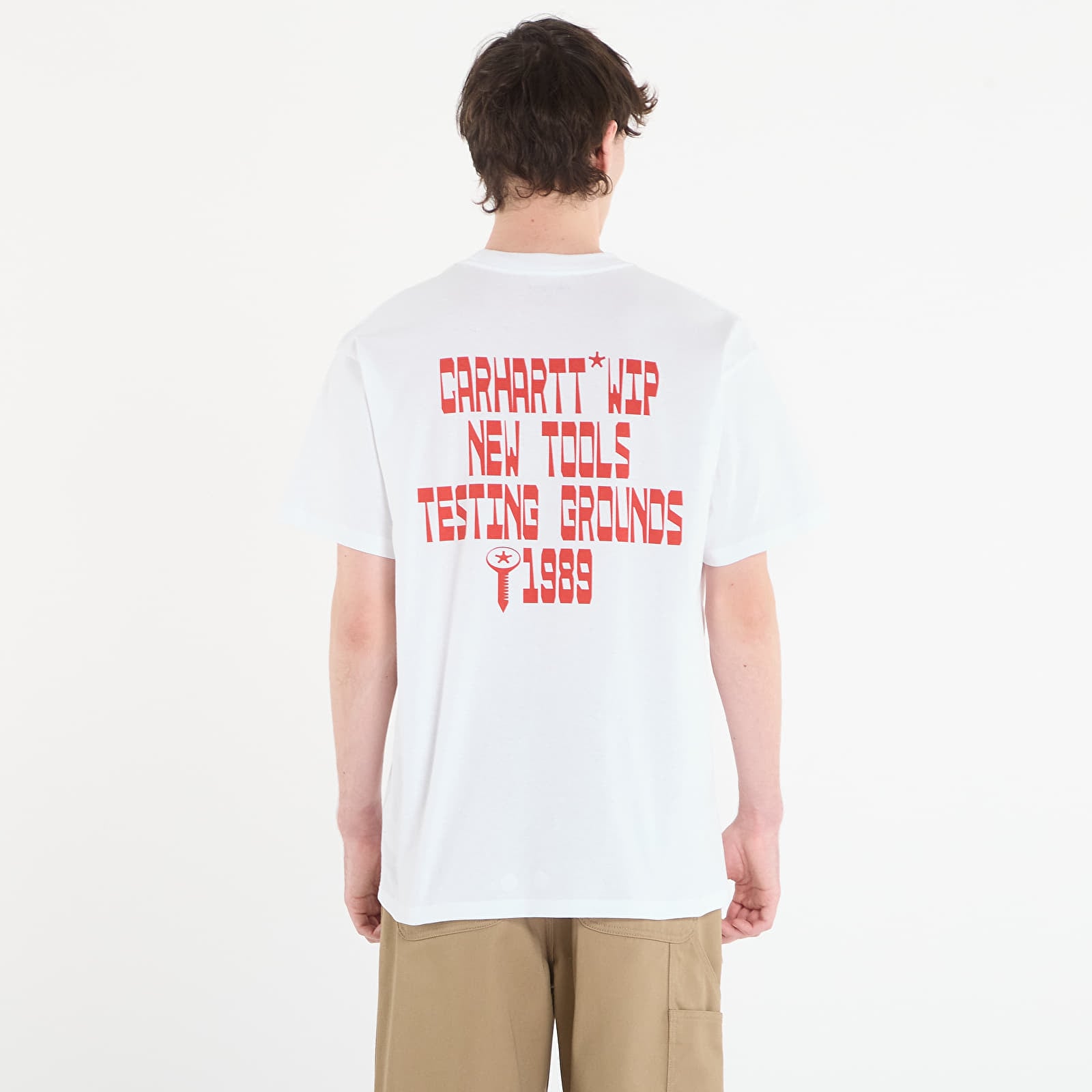 T-shirts  Carhartt WIP S/S Blocks T-Shirt UNISEX White