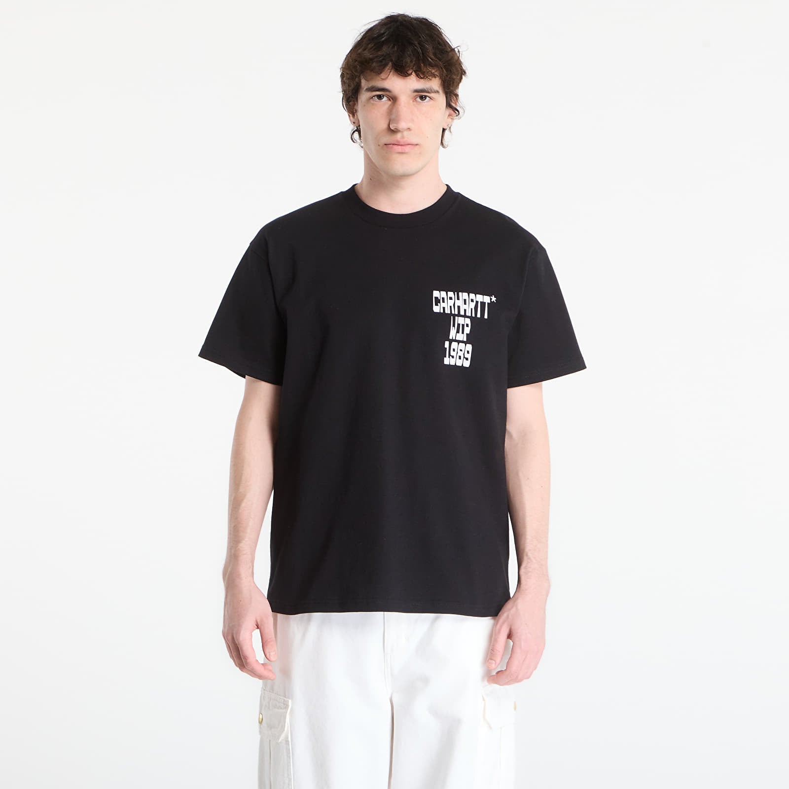 Tričká Carhartt WIP S/S Blocks T-Shirt UNISEX Black