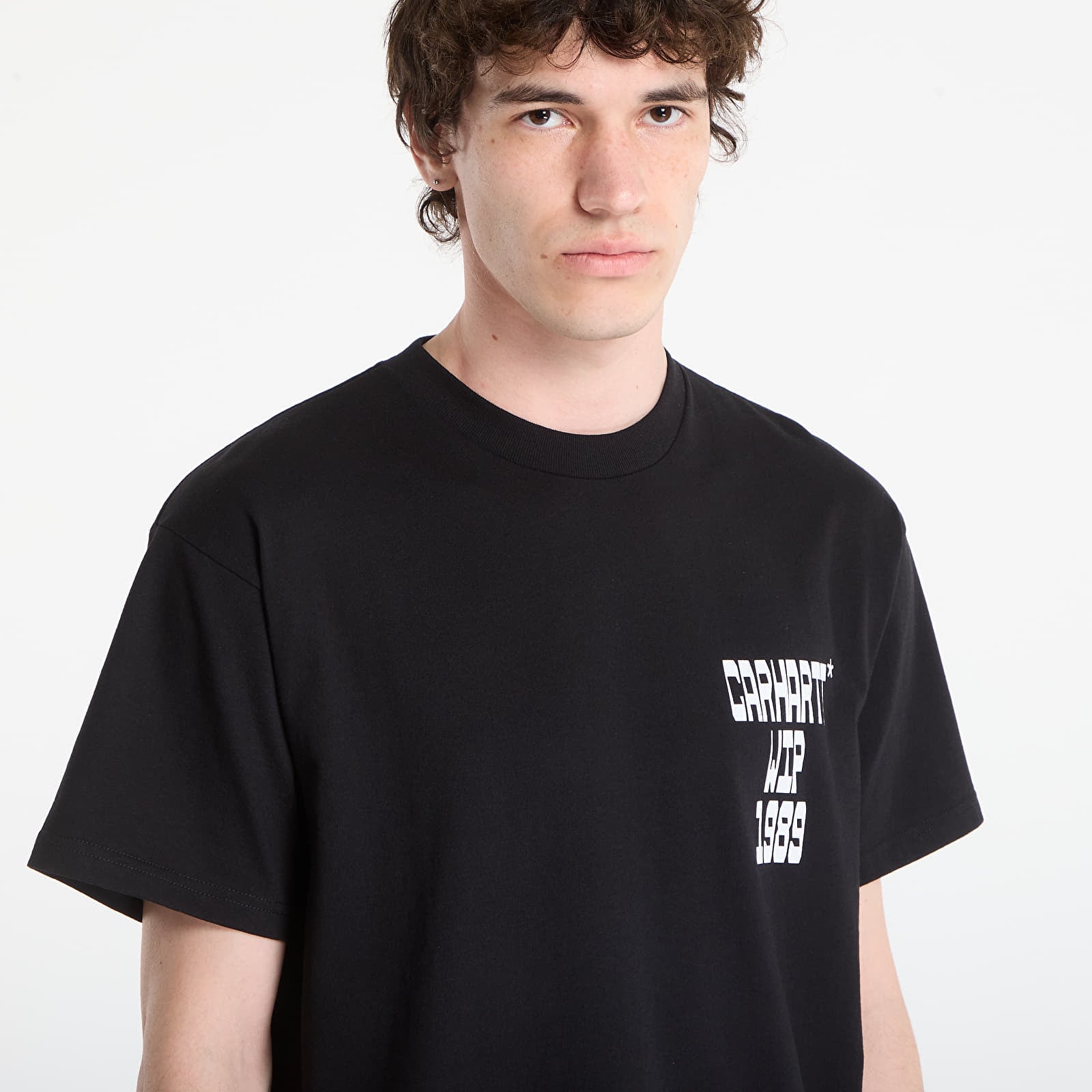 Tričká Carhartt WIP S/S Blocks T-Shirt UNISEX Black