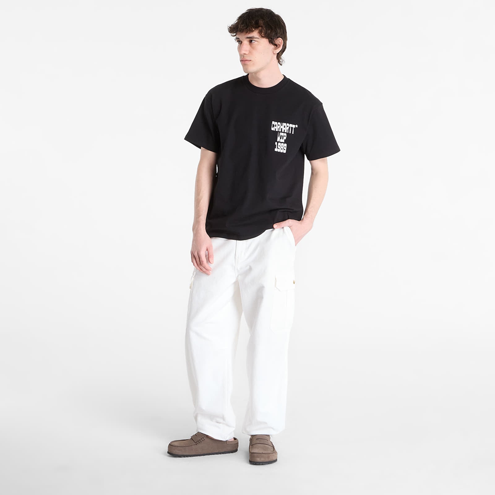 Tričká Carhartt WIP S/S Blocks T-Shirt UNISEX Black