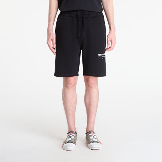 Shortsid AllSaints Underground Sweatshort Jet Black