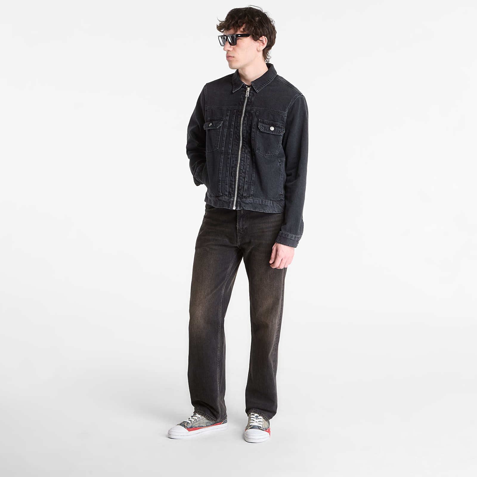 Jacken AllSaints Brightmore Jacket Dirty Black