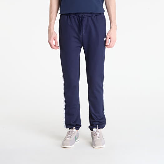 Dressid FRED PERRY Taped Track Pant Carbon Blue