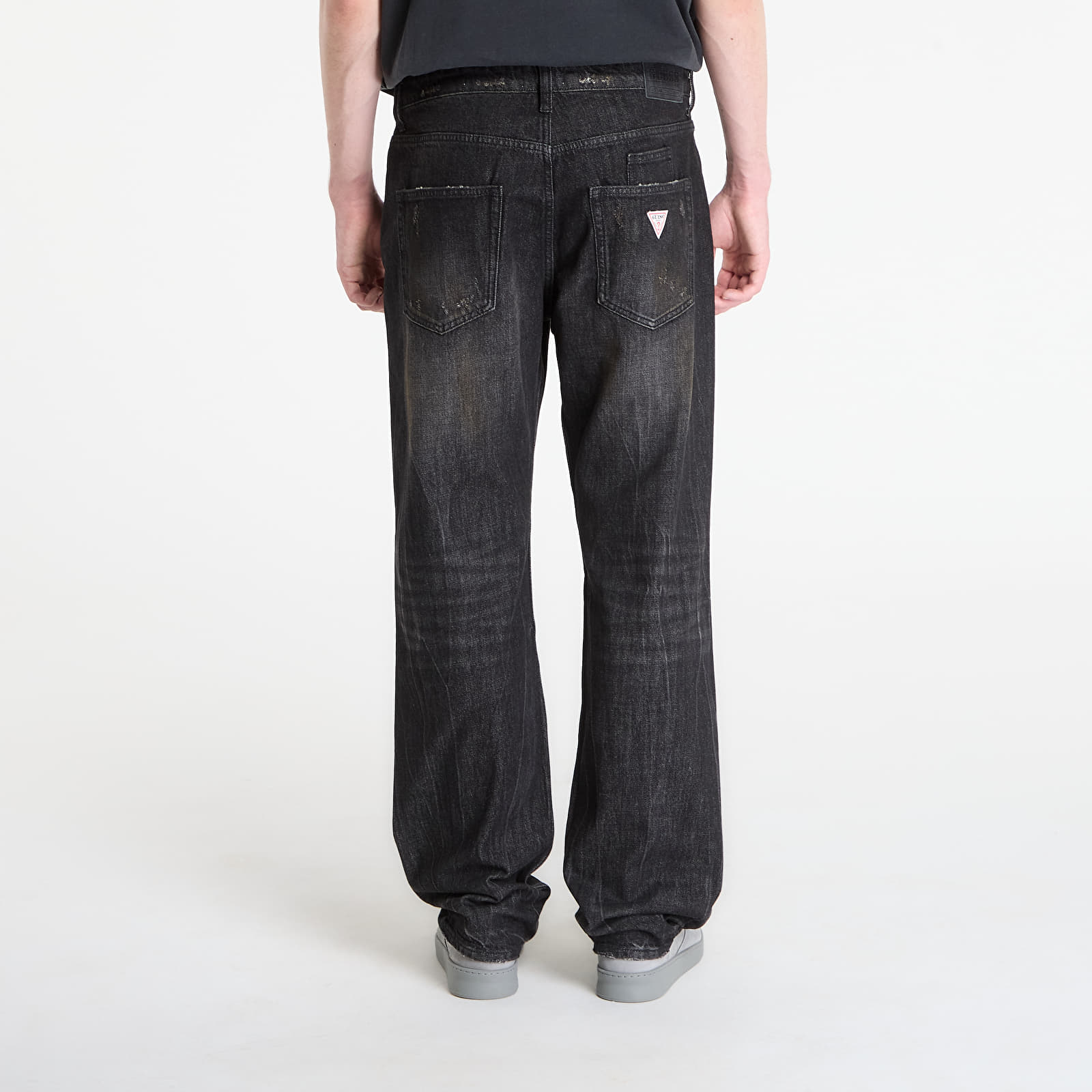 Džínsy Guess Jeans Relaxed Straight Black
