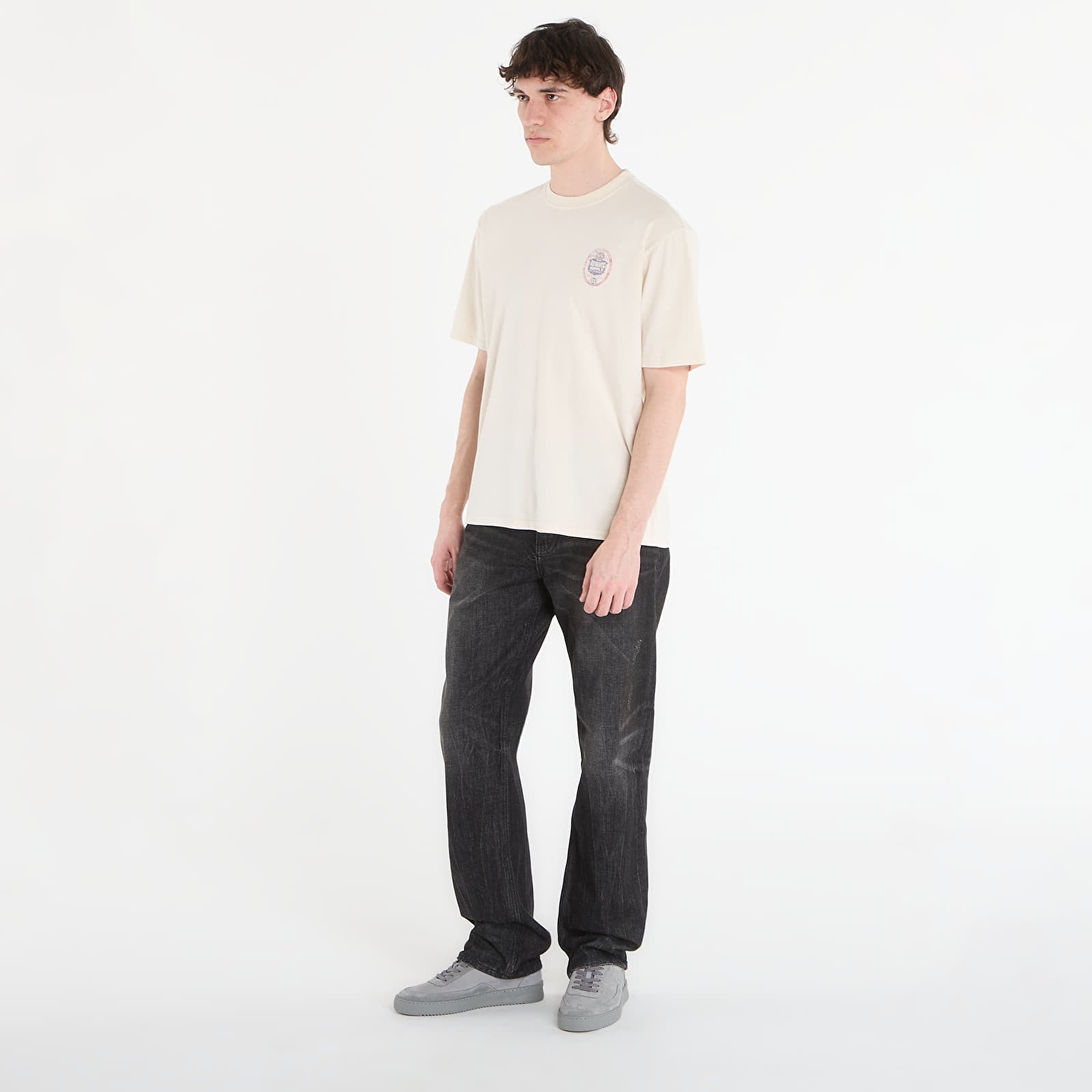 Tričká Guess Jeans Authentic Supply Beige