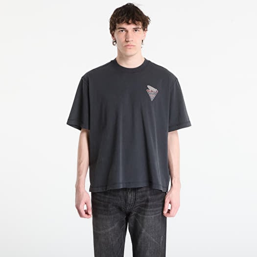 Tričko Guess Jeans SS Graphic Boxy T Black