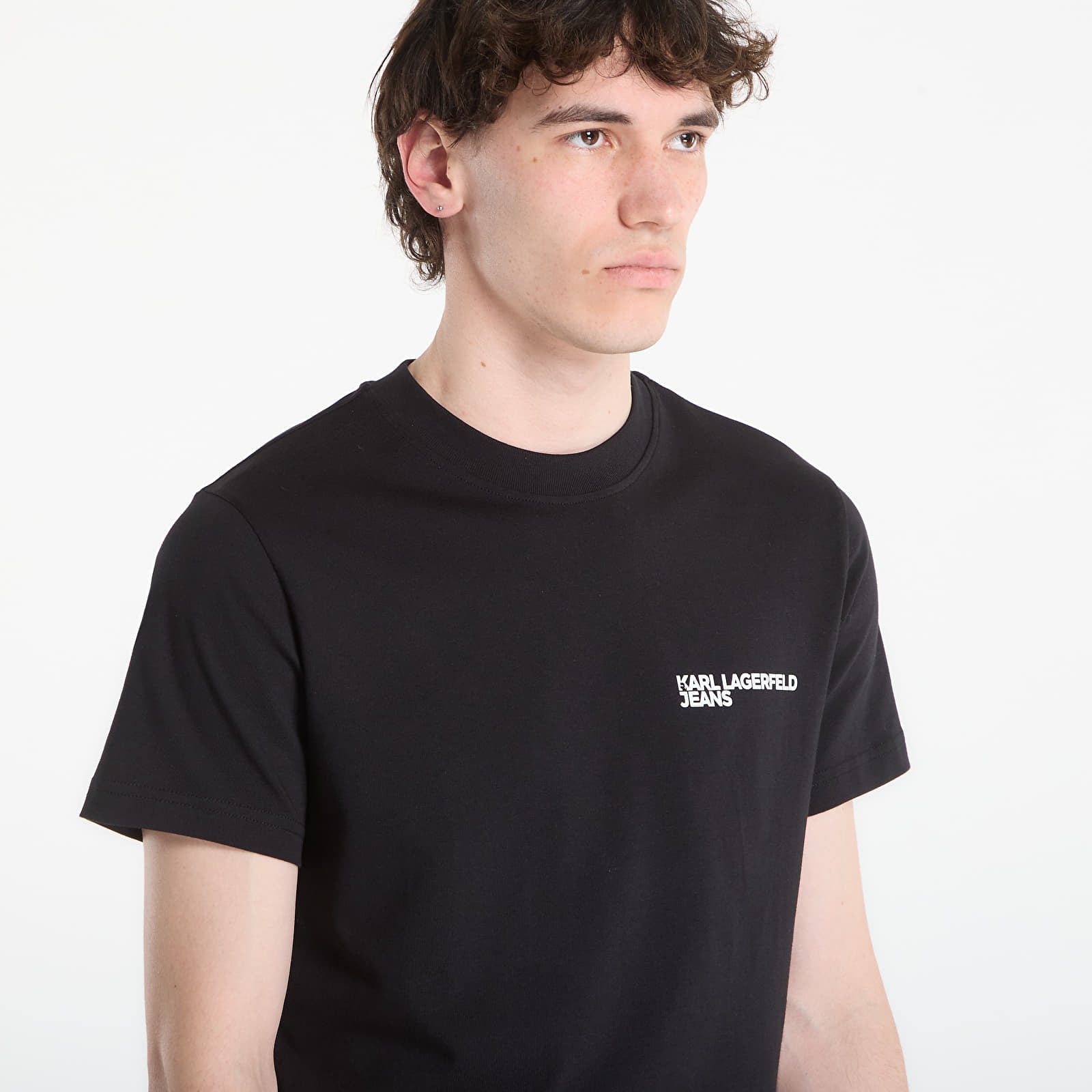 T-särgid Karl Lagerfeld Jeans Slim Ss Tee Black