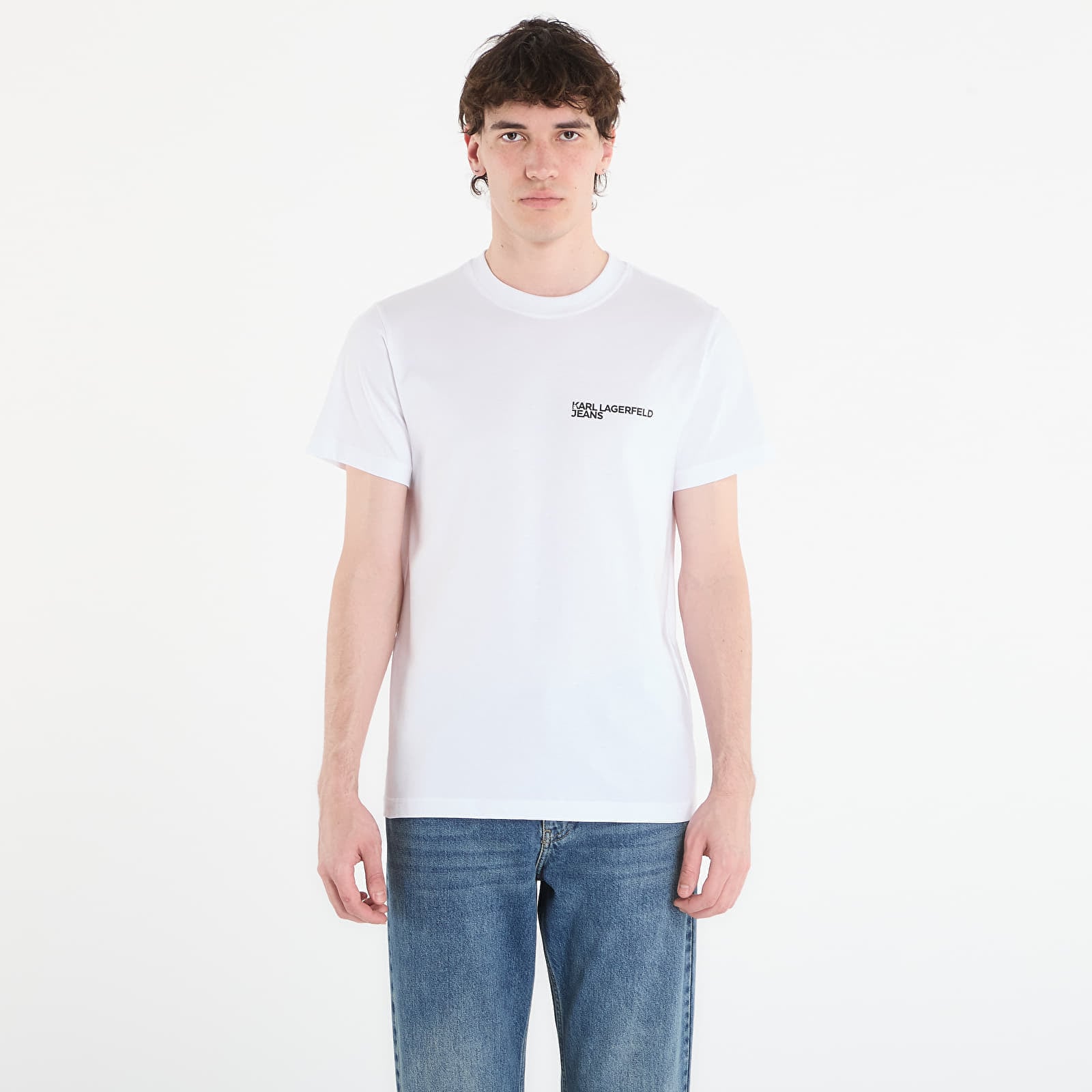 T-shirt Karl Lagerfeld Jeans Slim Ss Tee White M