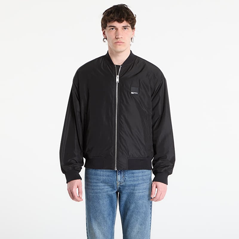 Bunda Karl Lagerfeld Jeans Bomber Jacket Black