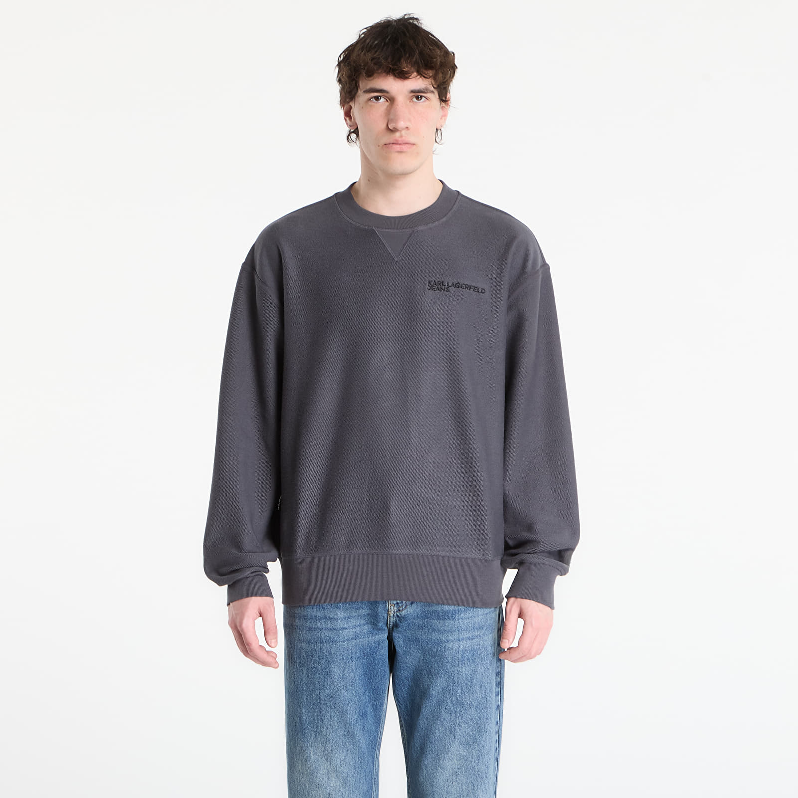 Mikinas ar kapuci un sporta krekli Karl Lagerfeld Jeans Relax Inside Out Sweat Magnet