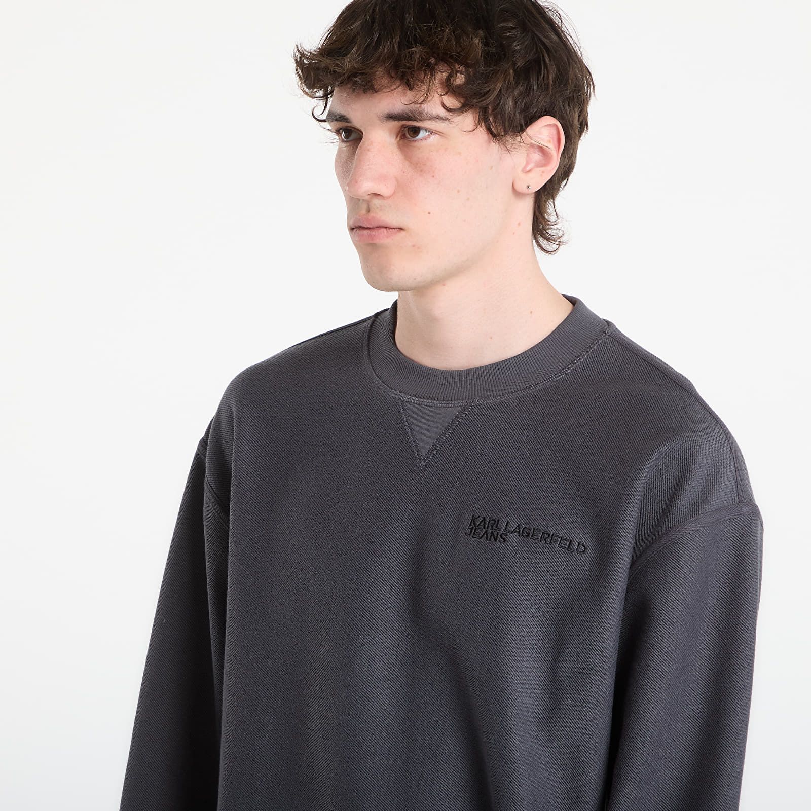 Mikinas ar kapuci un sporta krekli Karl Lagerfeld Jeans Relax Inside Out Sweat Magnet