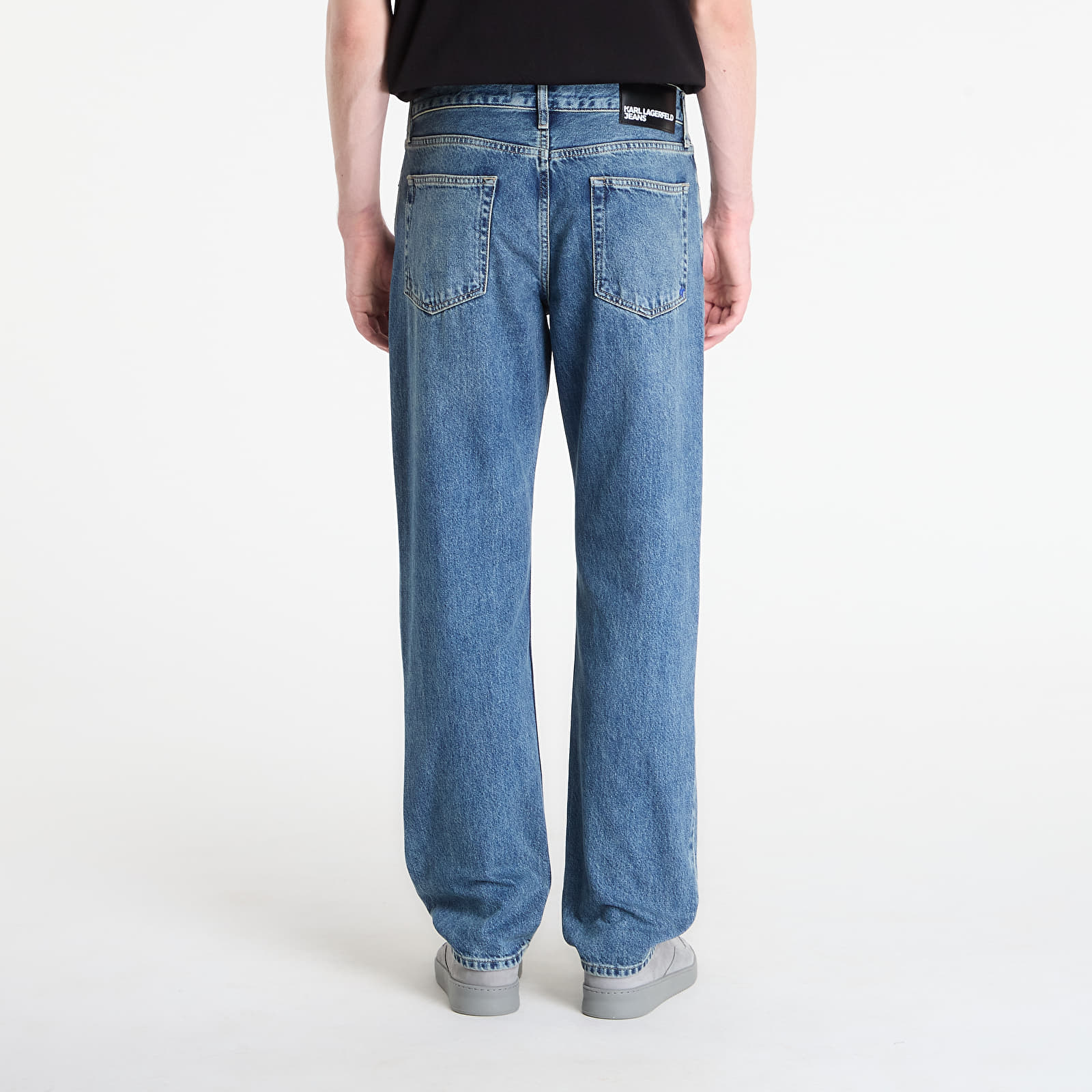 Jeans Karl Lagerfeld Jeans Straight Denim Tinted Visual Washed Blue