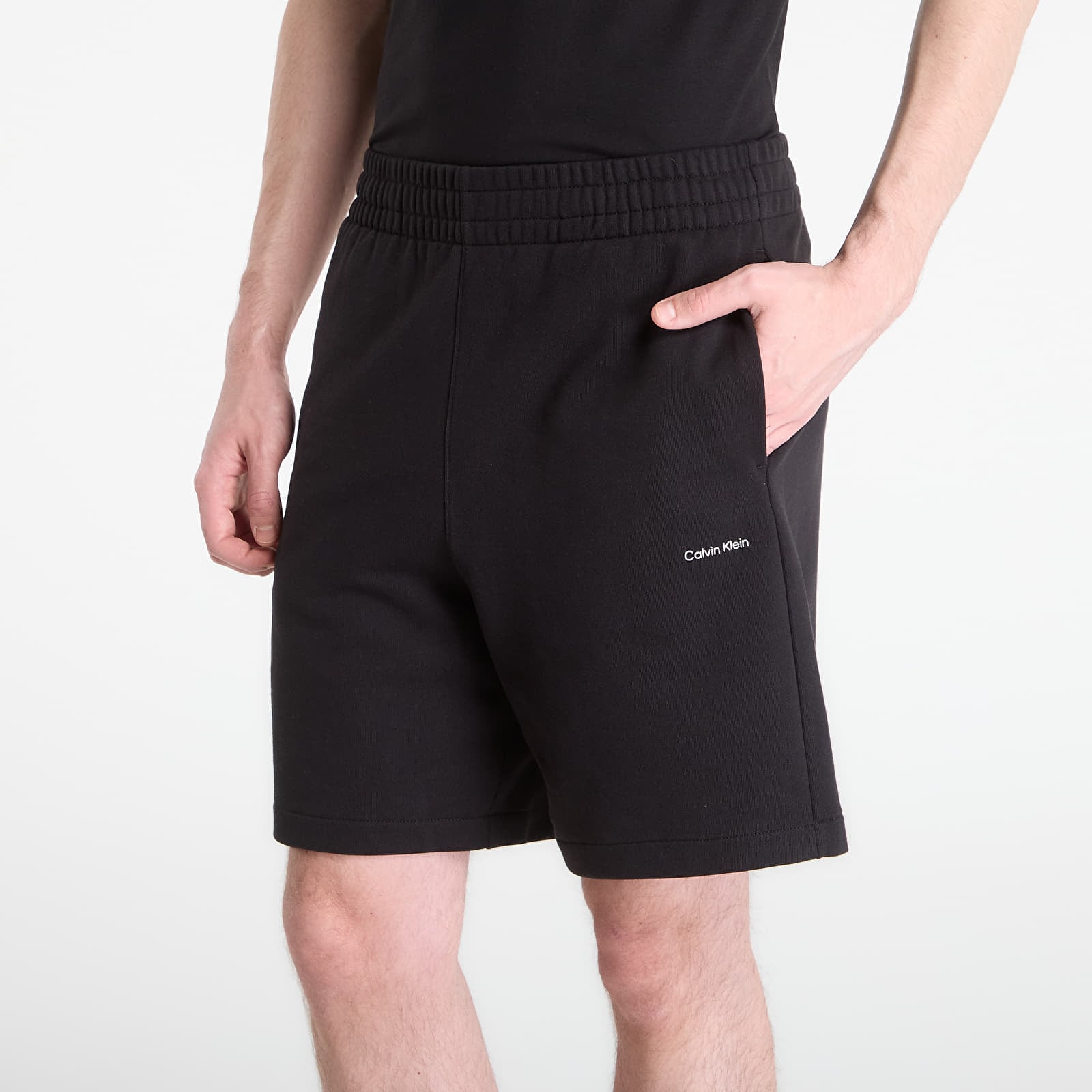Kratke hlače Calvin Klein Nano Standard Logo Short Black