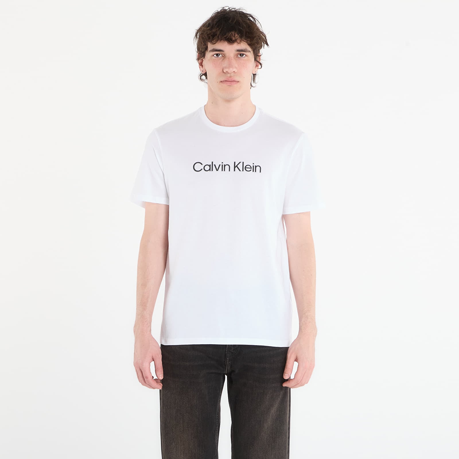 T-shirts Calvin Klein 30S Eu Wholesale Sportswear Graphic Tee Bright White