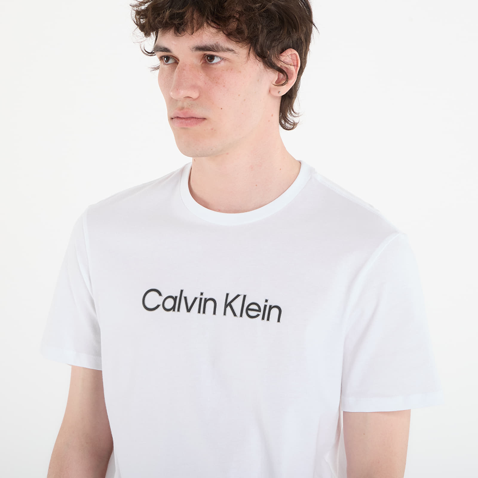 T-shirts Calvin Klein 30S Eu Wholesale Sportswear Graphic Tee Bright White