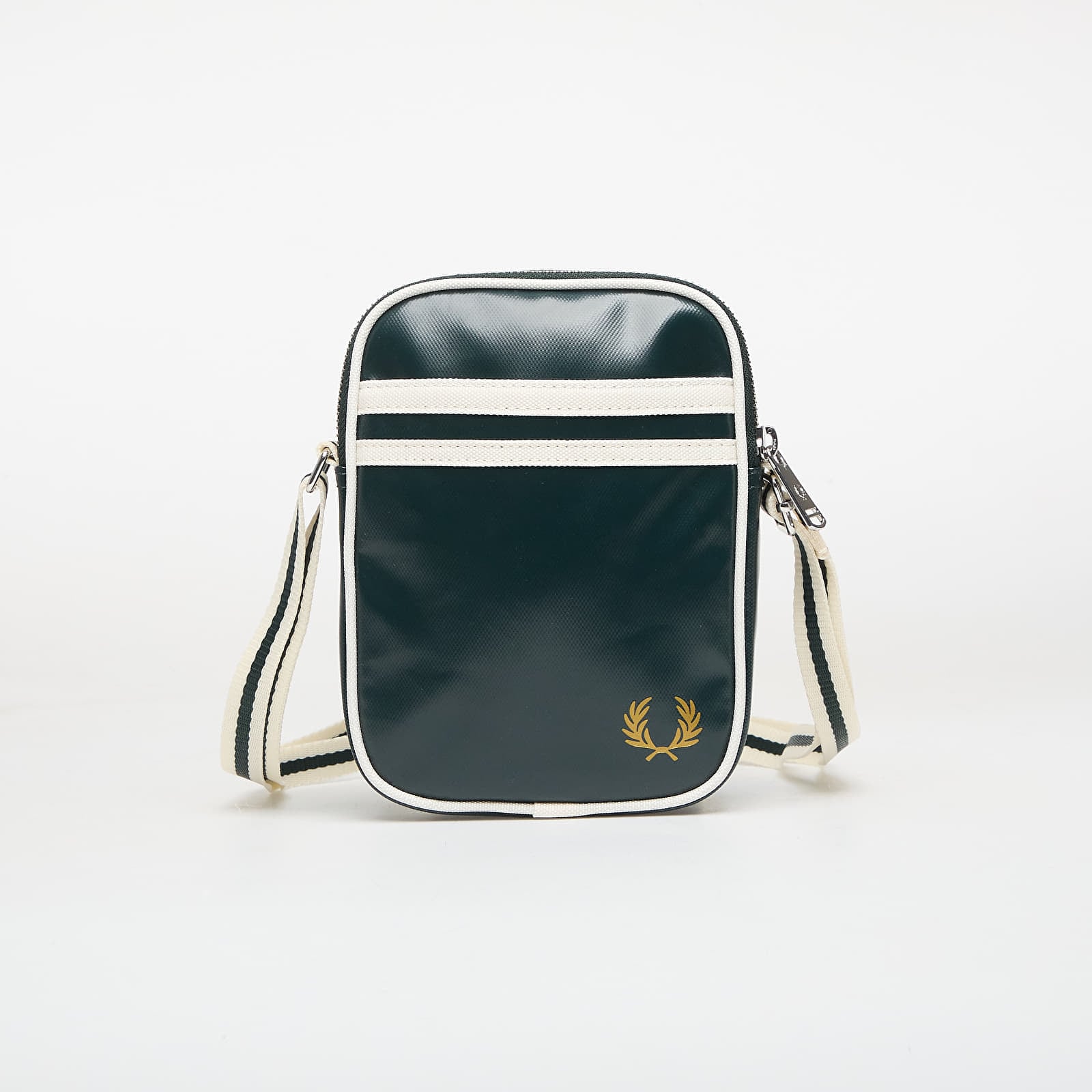 FRED PERRY Classic Small Side Bag Grassroots / Ecru Universal