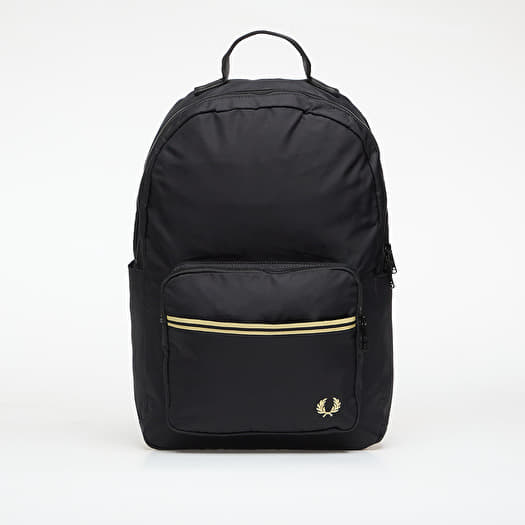 Mugursoma FRED PERRY Tipped Tape Backpack Black