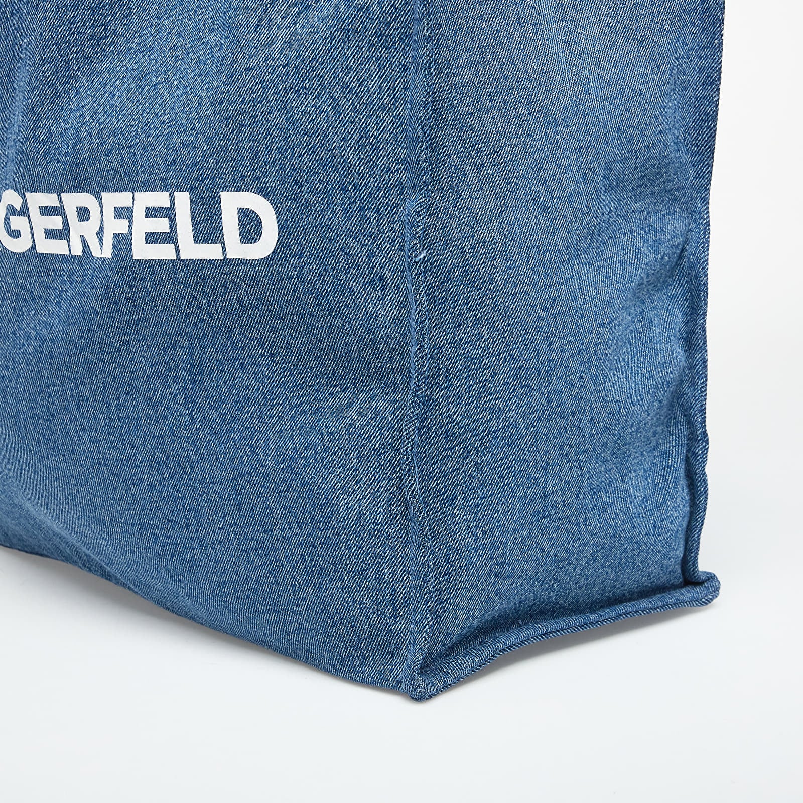 Sacs cabas Karl Lagerfeld Jeans Ew Logo Shopper Denim Washed Mid Blue