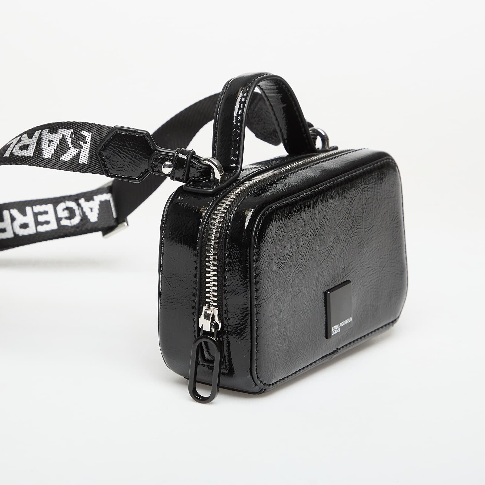 Torbice Karl Lagerfeld Jeans Box Logo Mini Cb Glossy Black