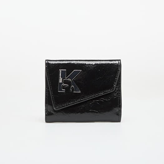 Tegnebog Karl Lagerfeld Jeans Geo Lthr Wallet Shiny Black