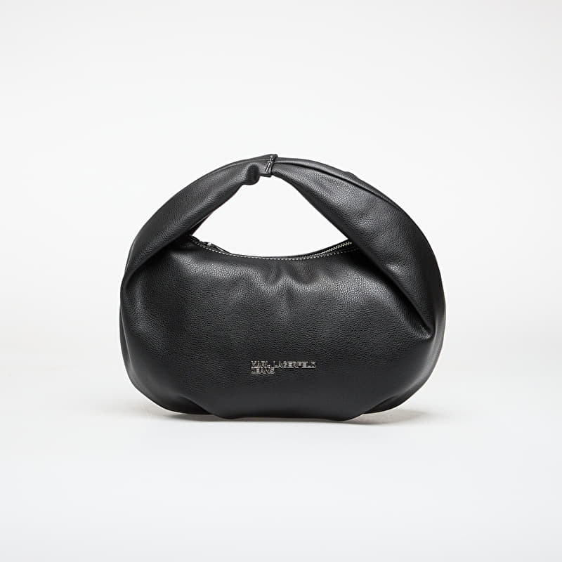 Karl Lagerfeld Jeans Metal Logo Small Hobo Black