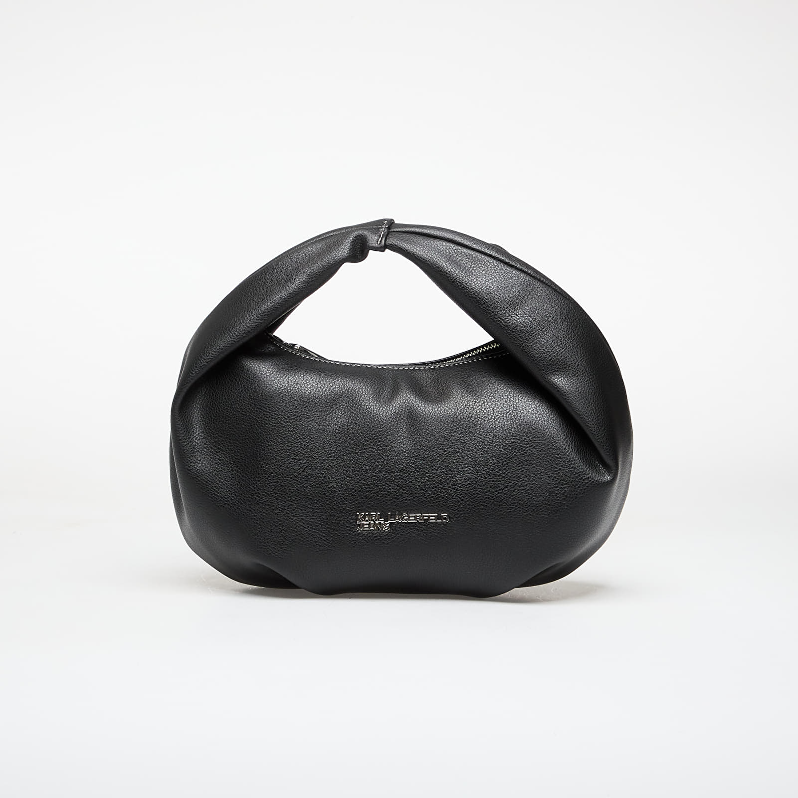 Sacs à main Karl Lagerfeld Jeans Metal Logo Small Hobo Black