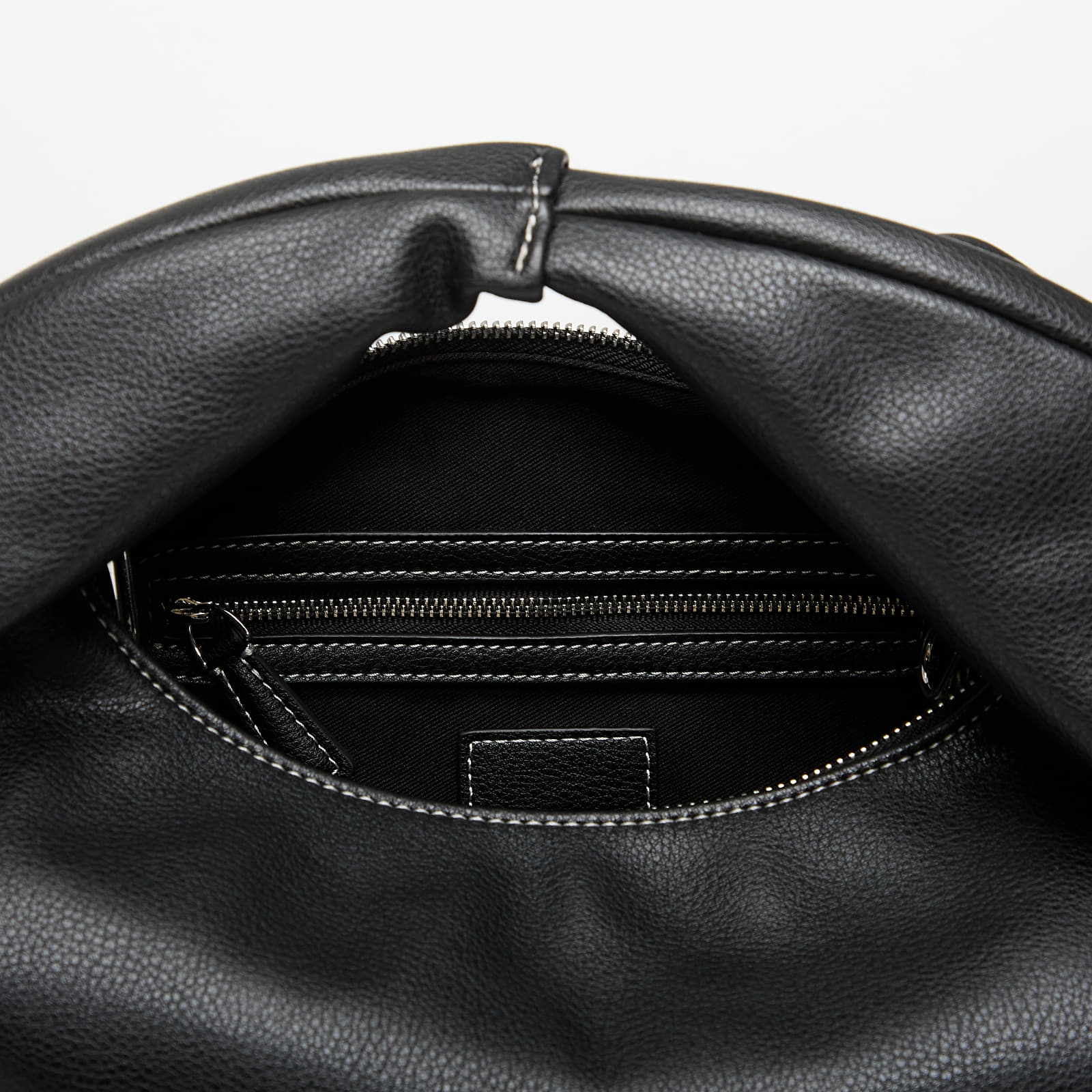 Sacs à main Karl Lagerfeld Jeans Metal Logo Small Hobo Black