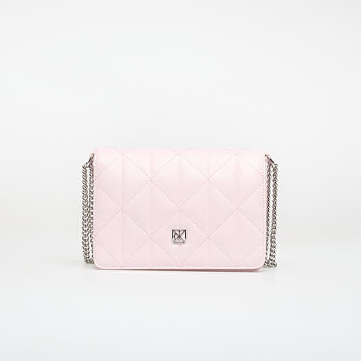Calvin Klein Quilted Mini Chain Bag Pastel Pink