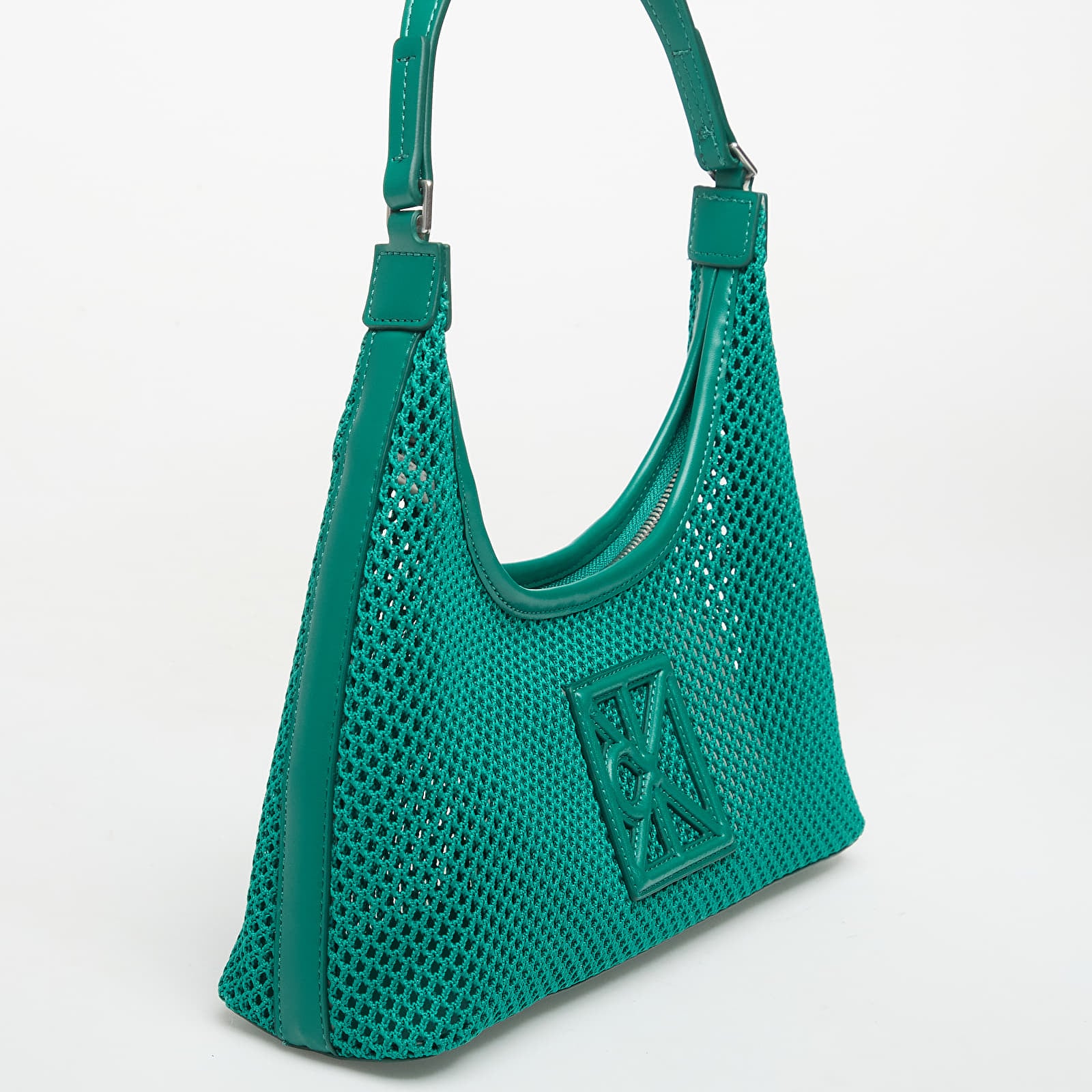 Borse Calvin Klein Emblem Mesh Shoulder Bag Enchanted Forest