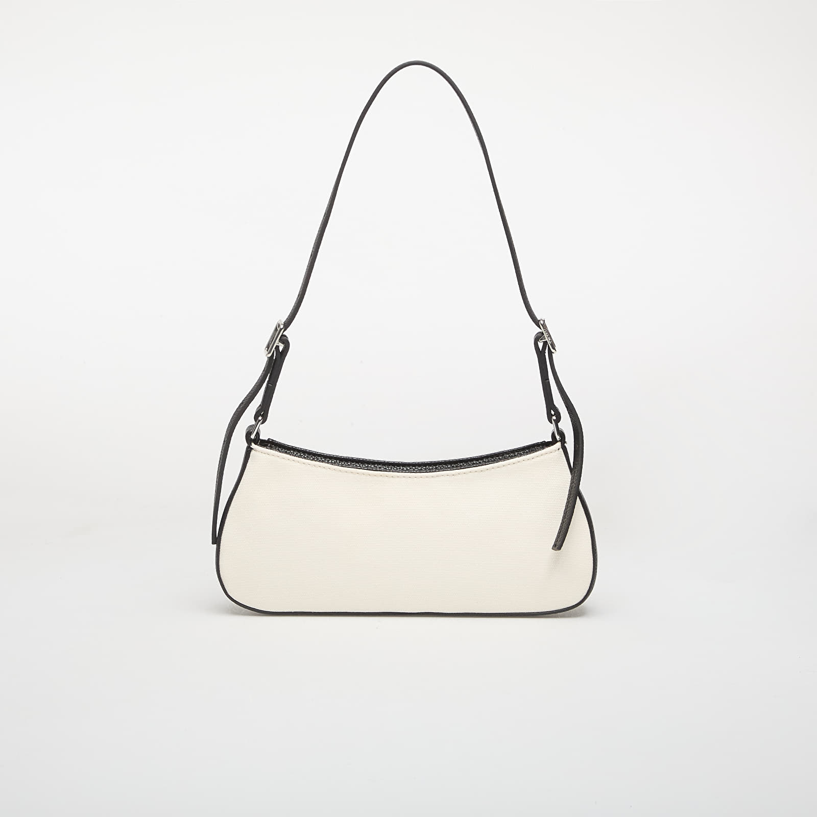 Borse Calvin Klein Ck Canvas Small Shoulder Bag White Canvas