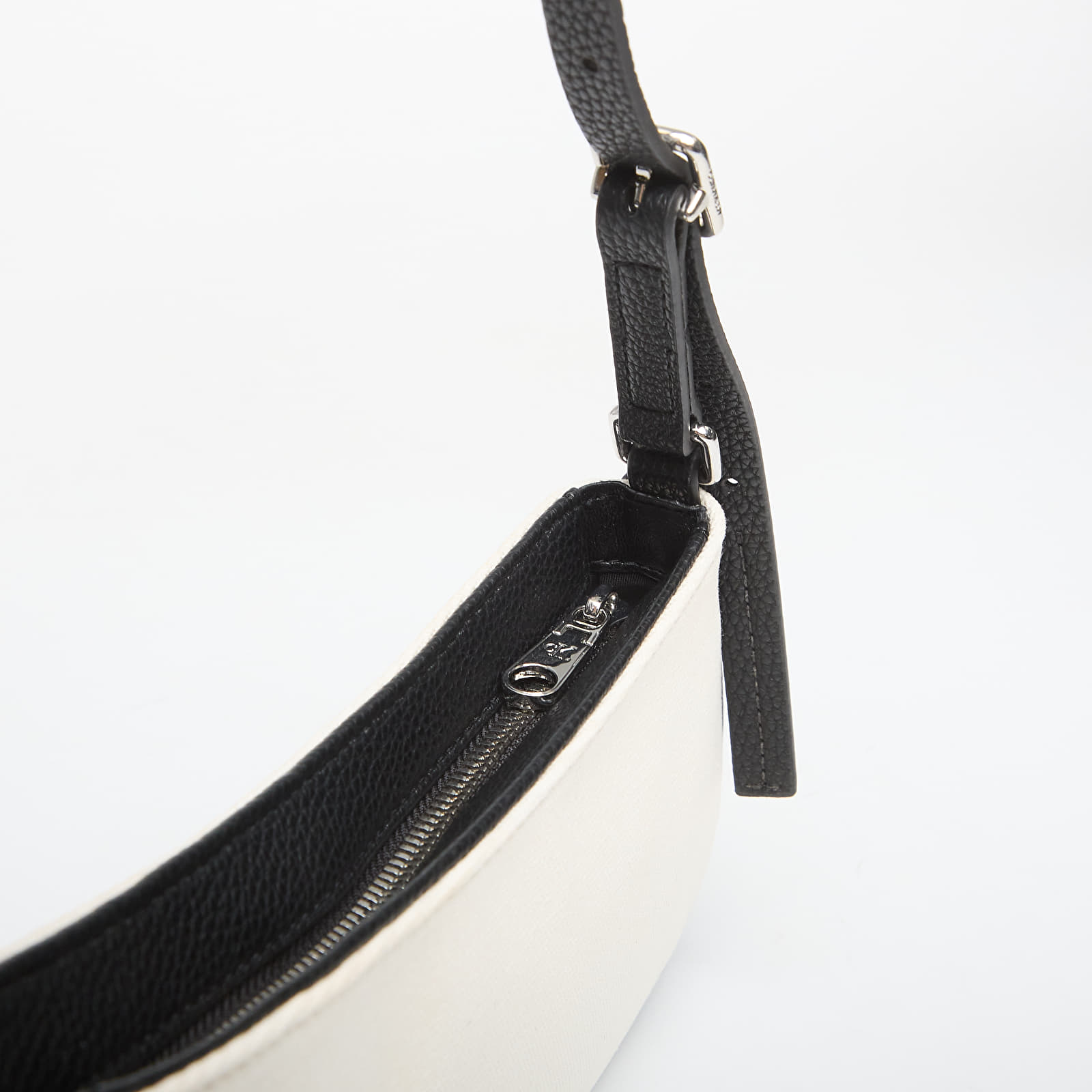 Borse Calvin Klein Ck Canvas Small Shoulder Bag White Canvas