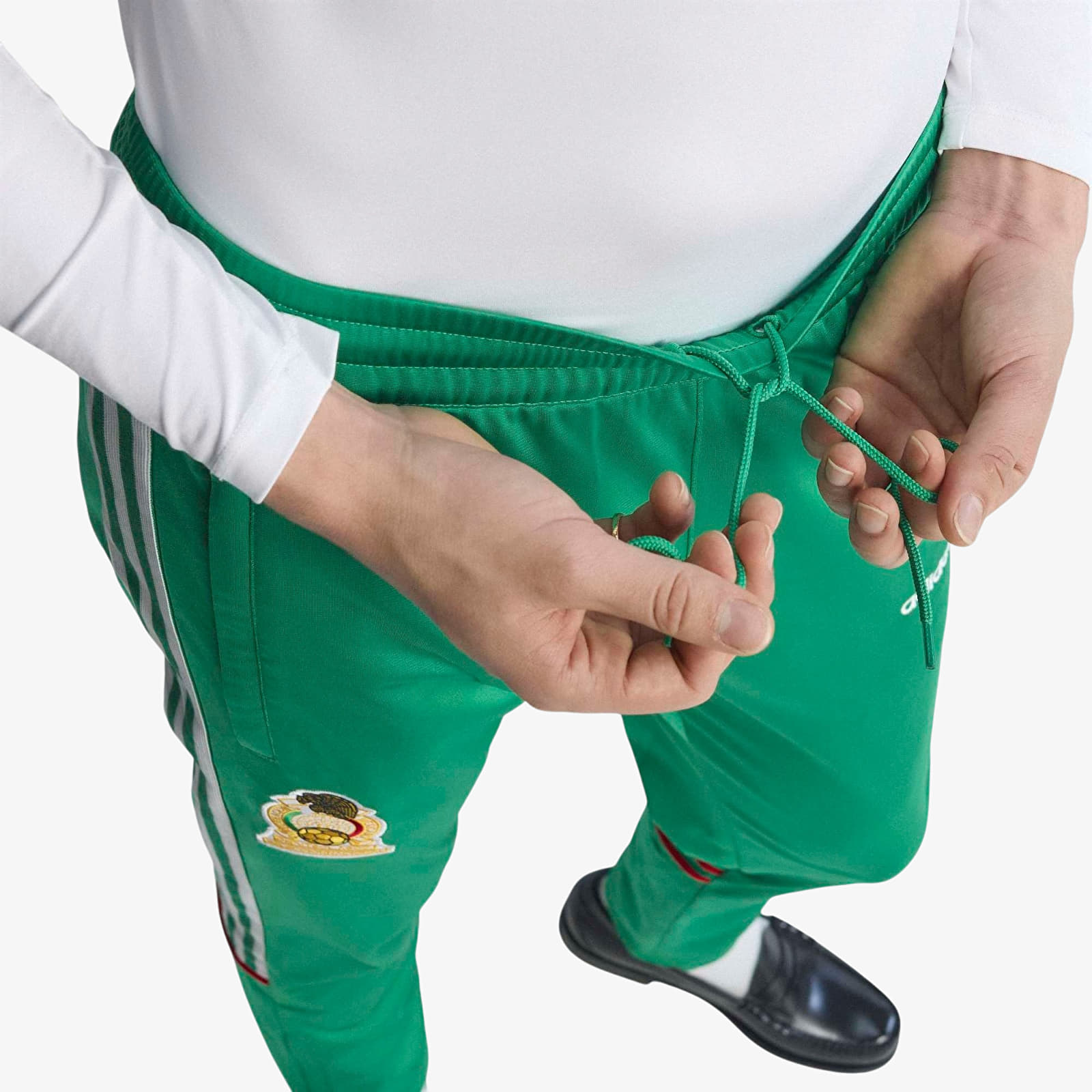 Pánské tepláky adidas Fmf Track Pants 86 Green