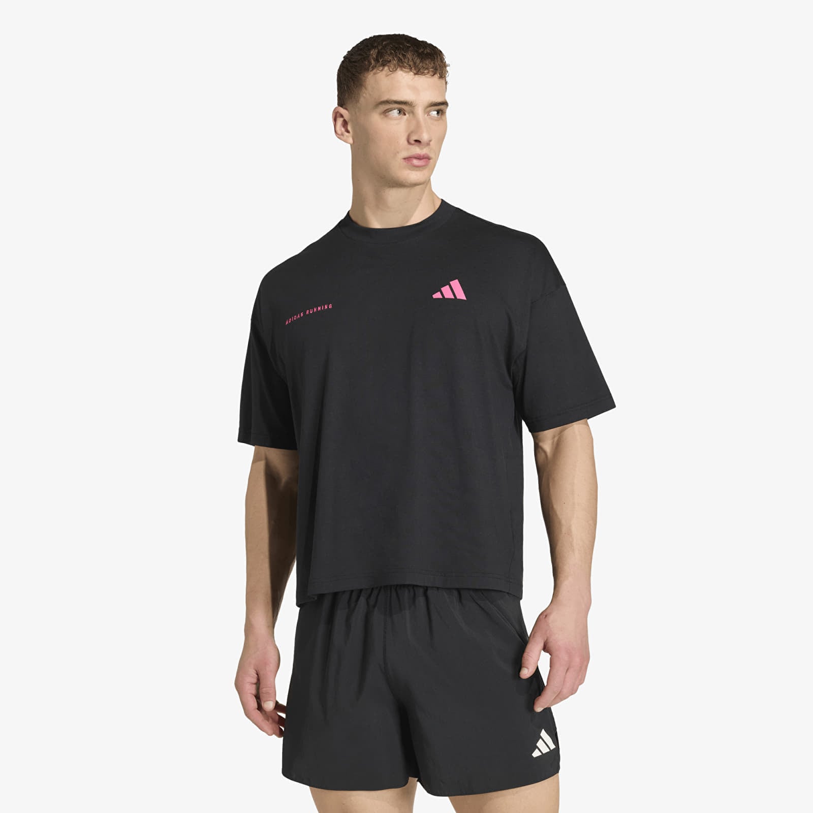 Тениска adidas Adi365 C Tee Uf UNISEX Black/ Shock Pink XL