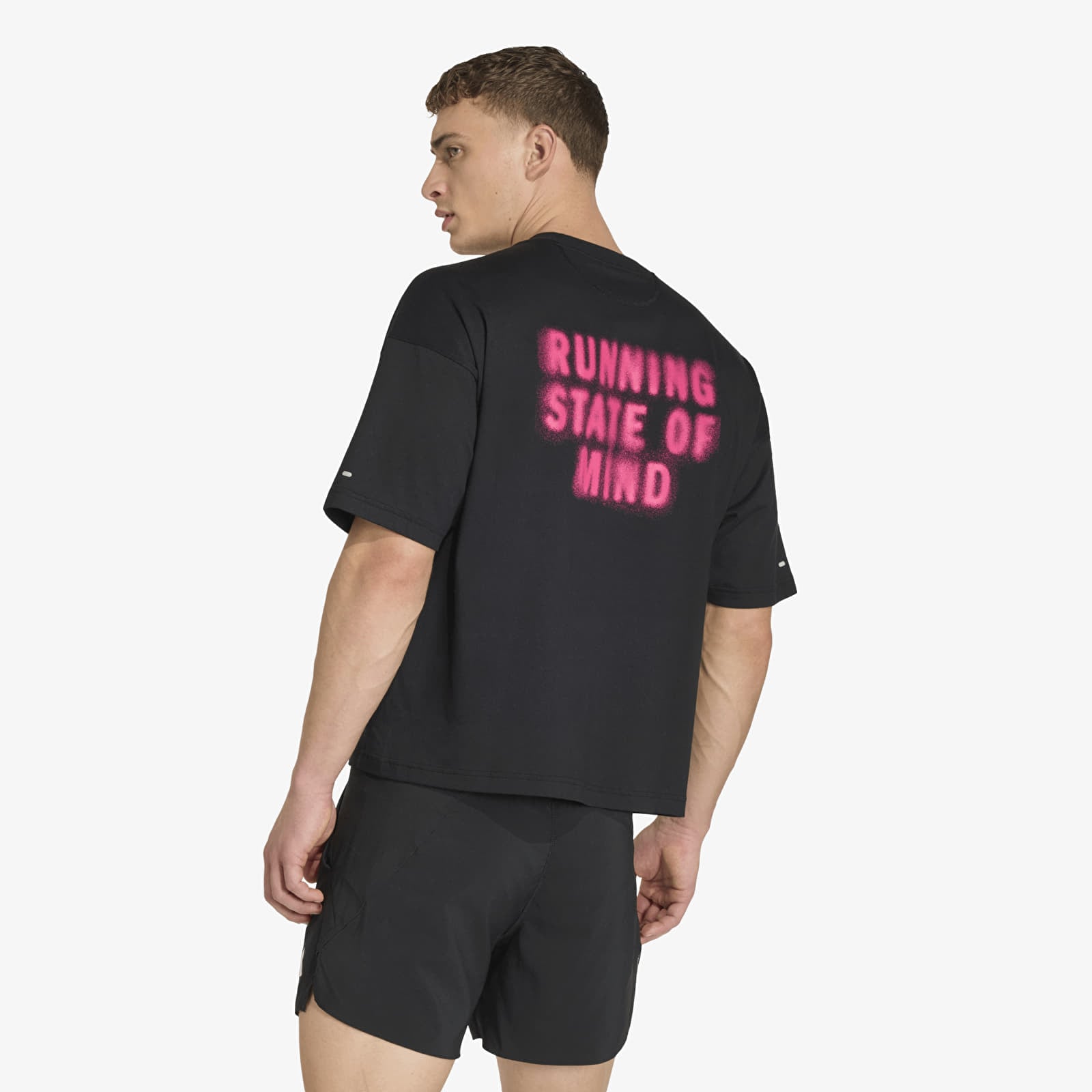 Pánske tričká adidas Adi365 C Tee Uf UNISEX Black/ Shock Pink