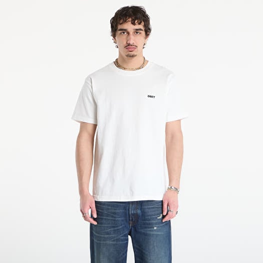 Maglietta OBEY Bold Icon Face Pigment Vintage White