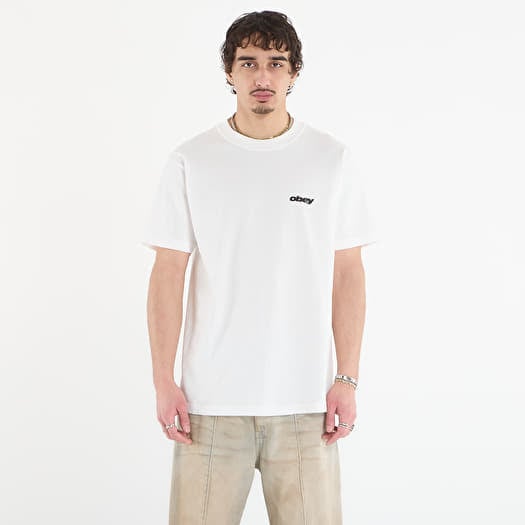 T-shirt OBEY Bounce Pigment Vintage White