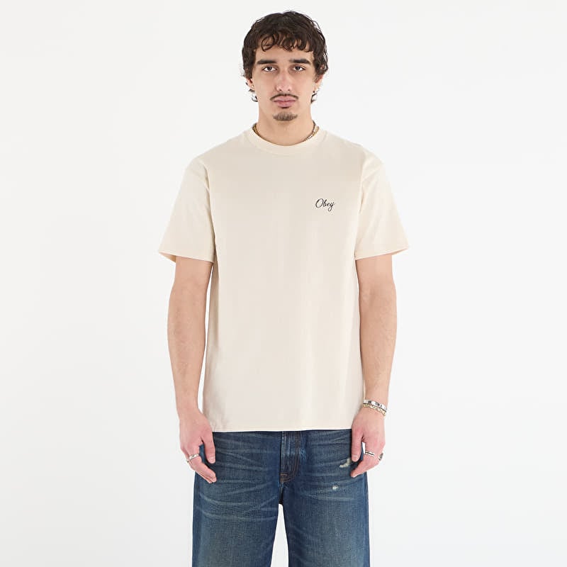 T-shirt OBEY Paper Rose Cream
