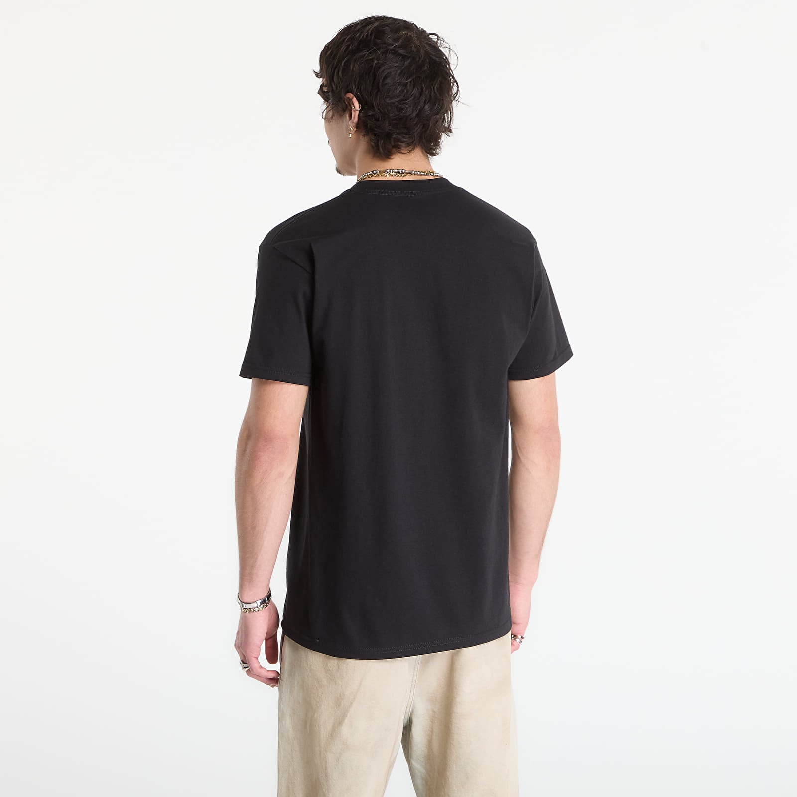 Ανδρικά μπλουζάκια OBEY Boston Billboard Black