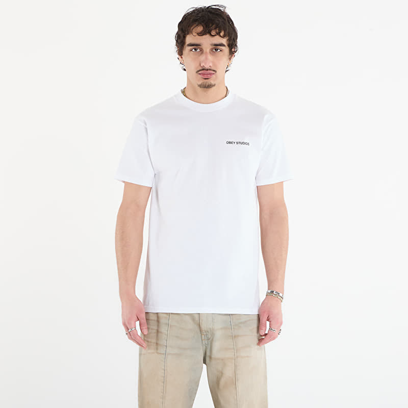 T-Shirt OBEY Moves Of Life White