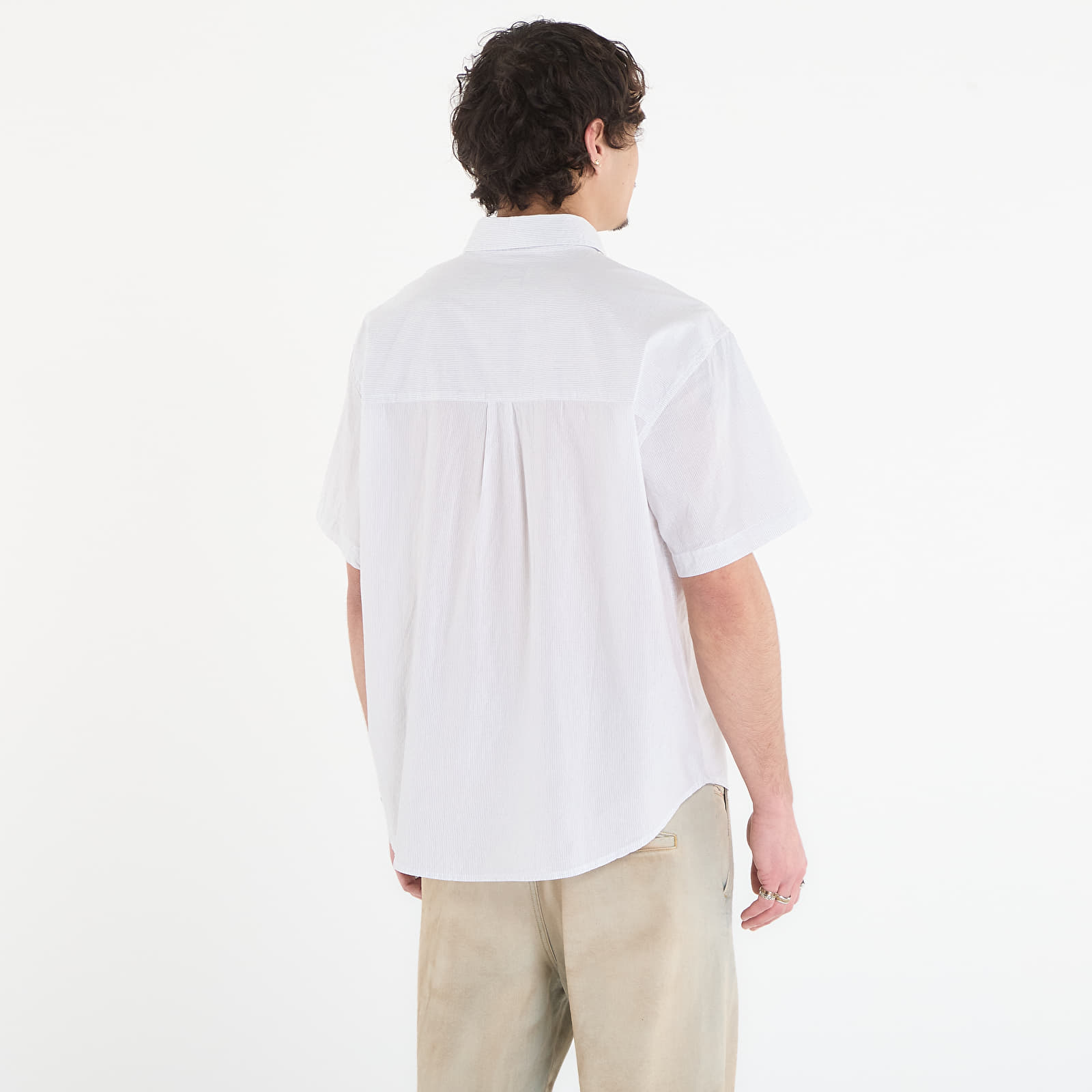 Ανδρικά πουκάμισα OBEY Bigwig Jamie Woven White Multi