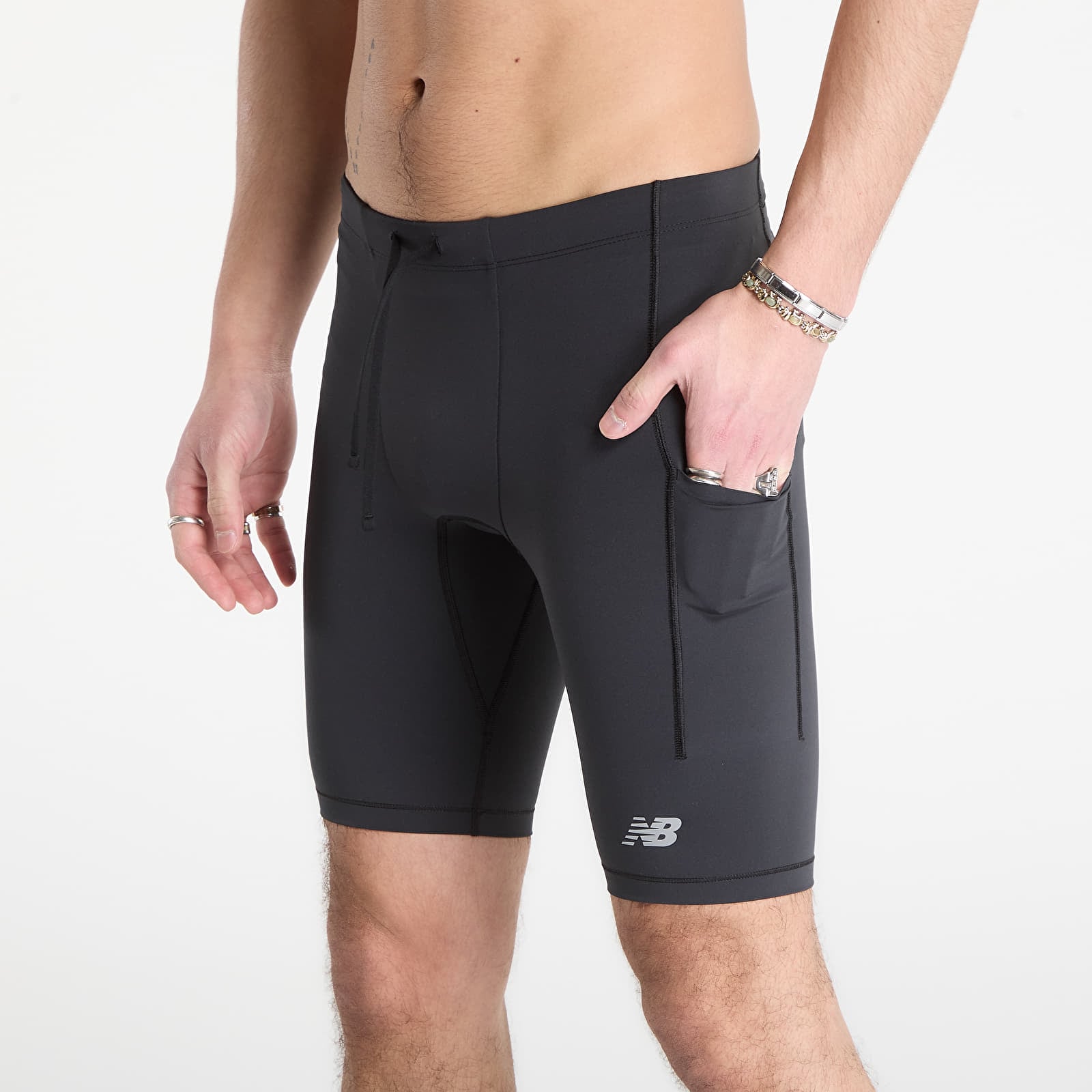 Vīriešu šorti New Balance RC Pocket Half Tight 9" Black