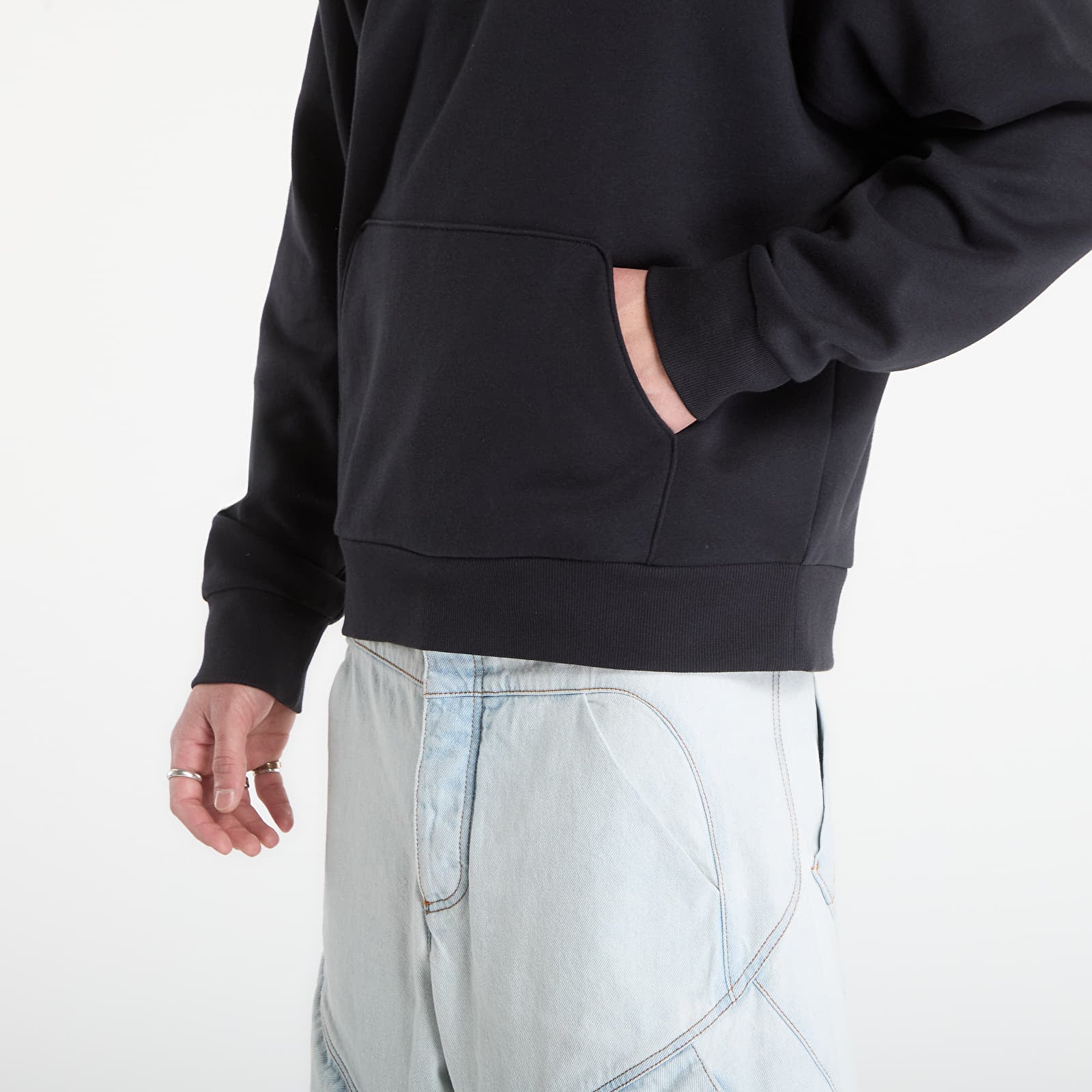 Herren-Sweatshirts Oakley Metal Rise Hoodie Blackout