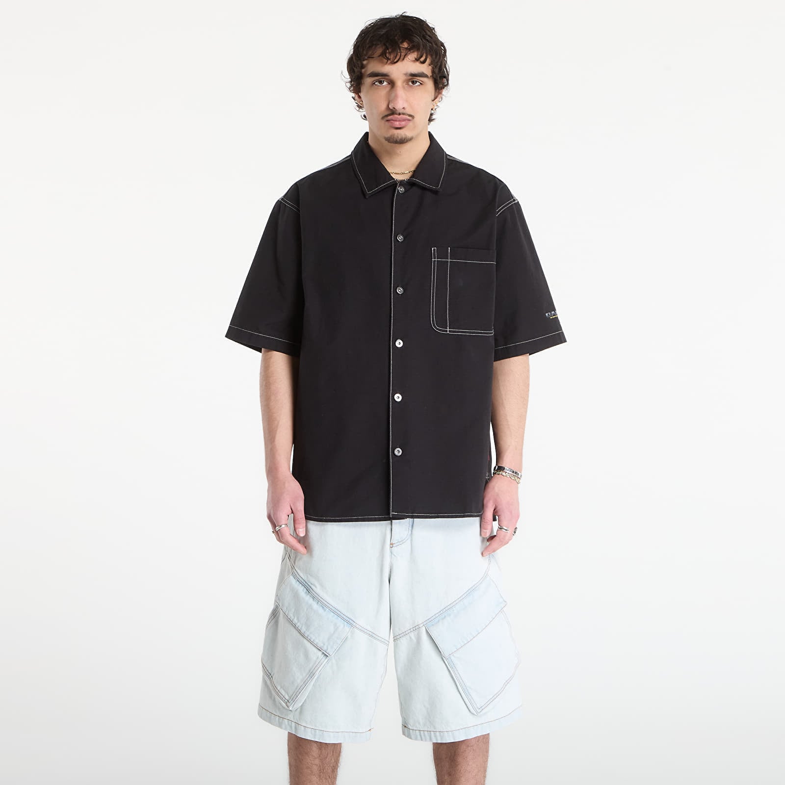 Shirt Oakley Heritage Over Shirt Pitch Black L