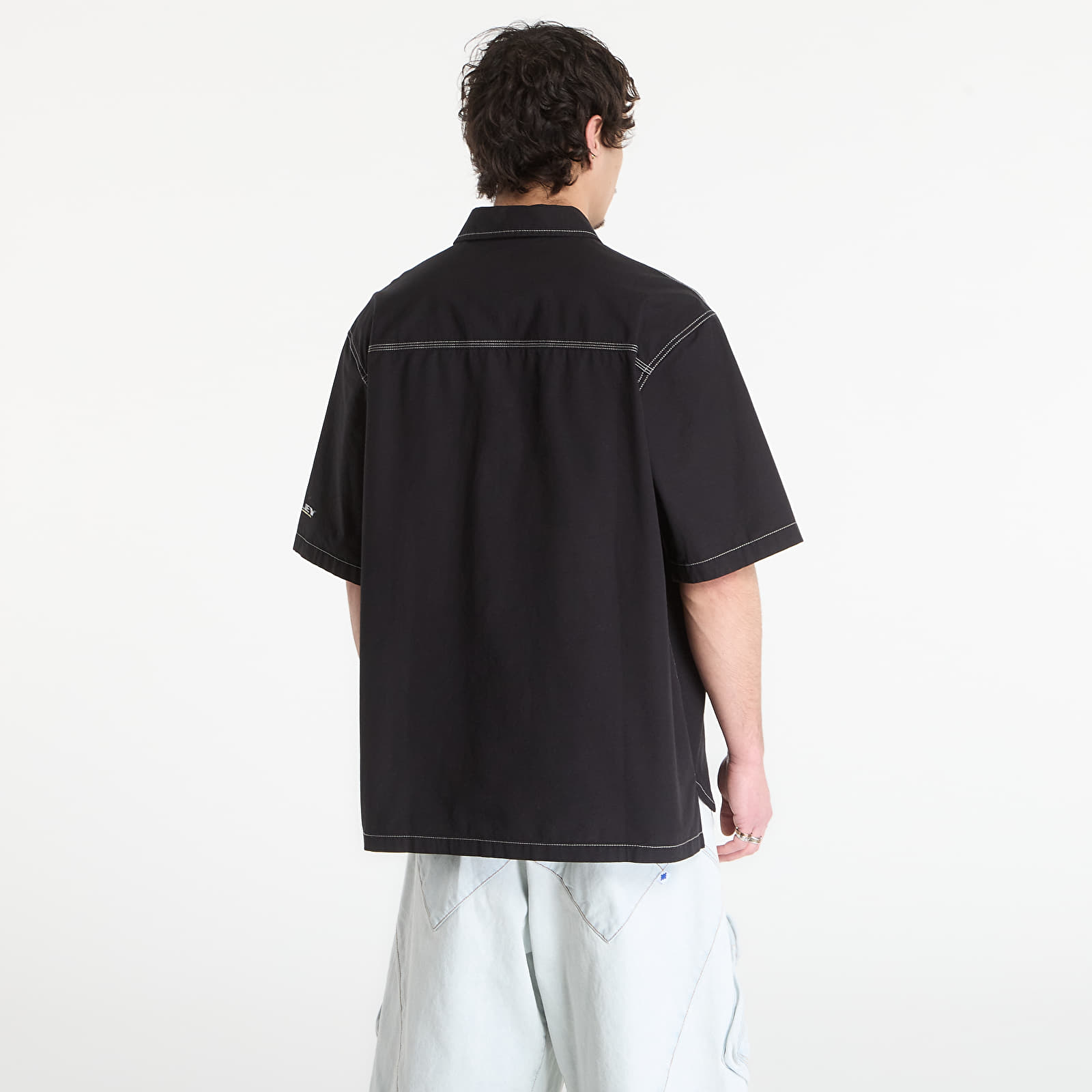 Pánské košile Oakley Heritage Over Shirt Pitch Black