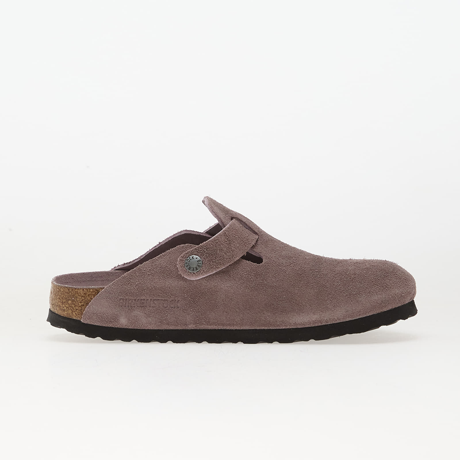 Férfi cipők Birkenstock Boston Suede Leather Unisex Faded Purple Tonal FB