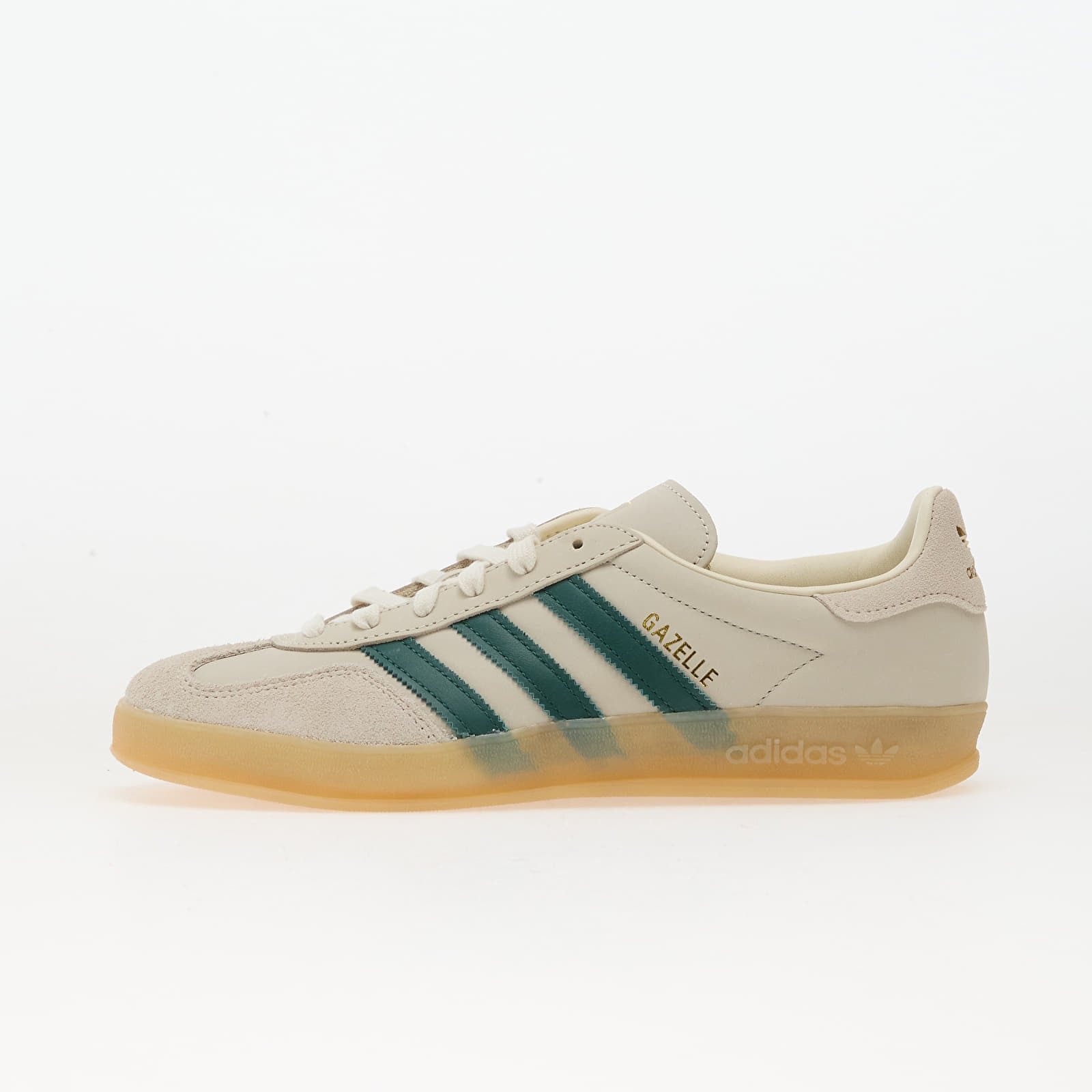 Turnschuhe und Schuhe für Männer adidas Gazelle Indoor Crew White/ Collegiate Green/ Gum